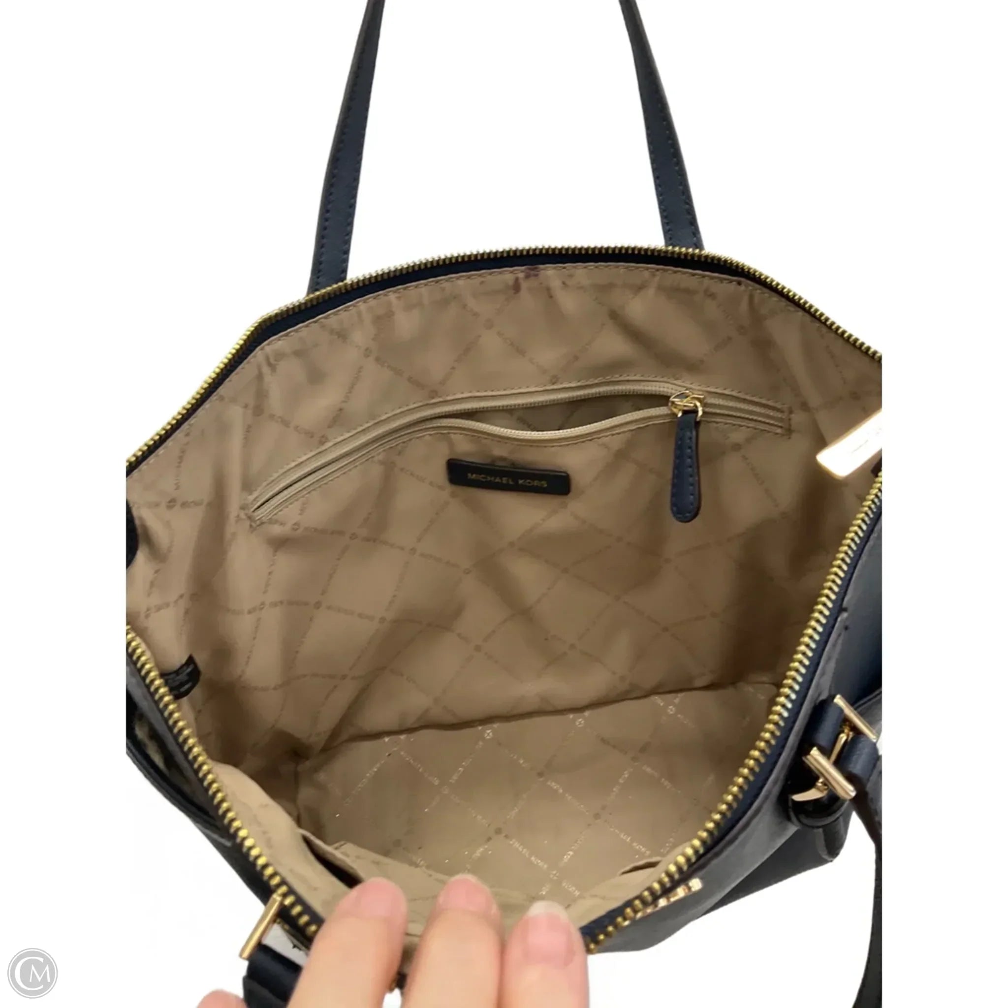 Tote Designer By Michael Kors, Size: Large