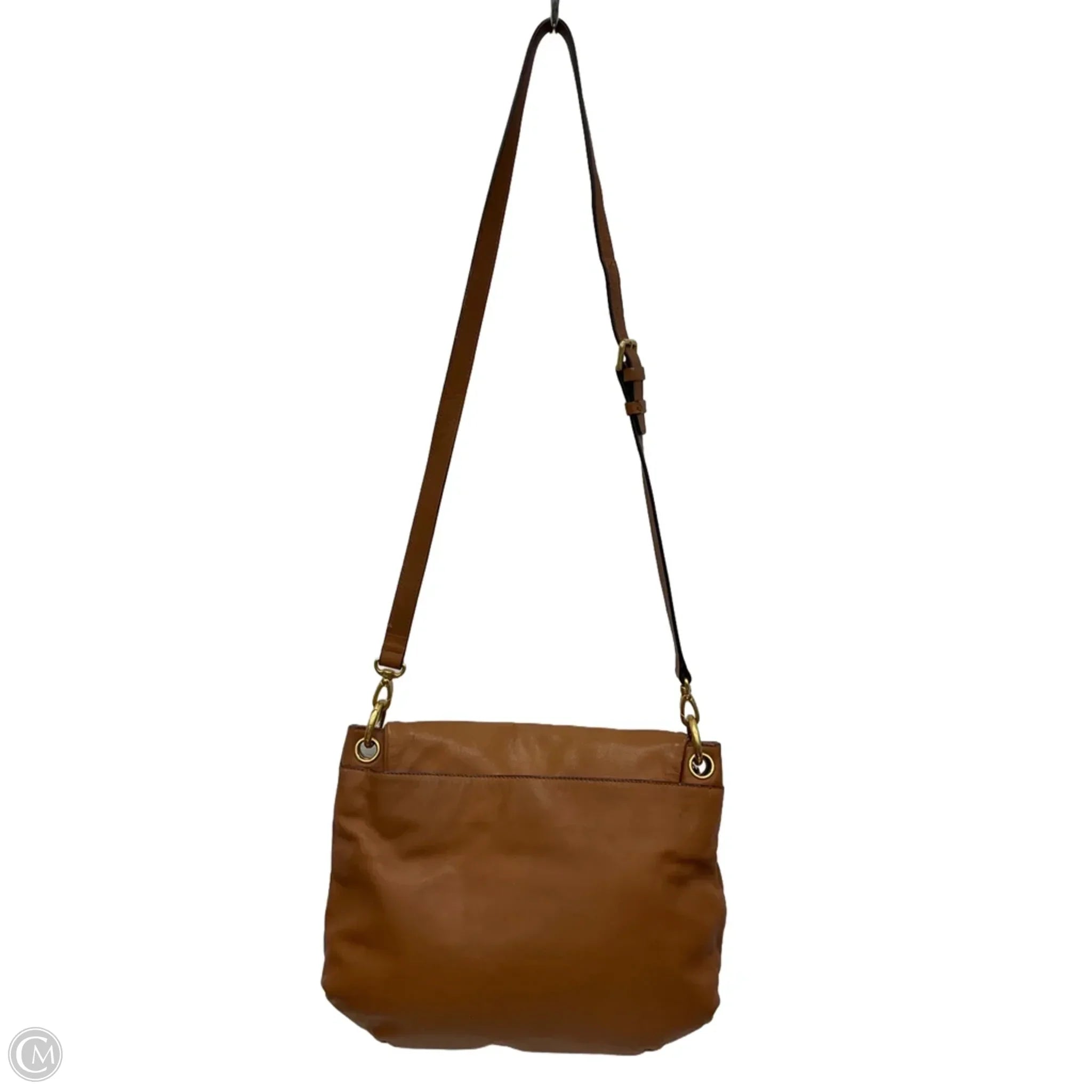 Crossbody Leather By Clothes Mentor, Size: Large