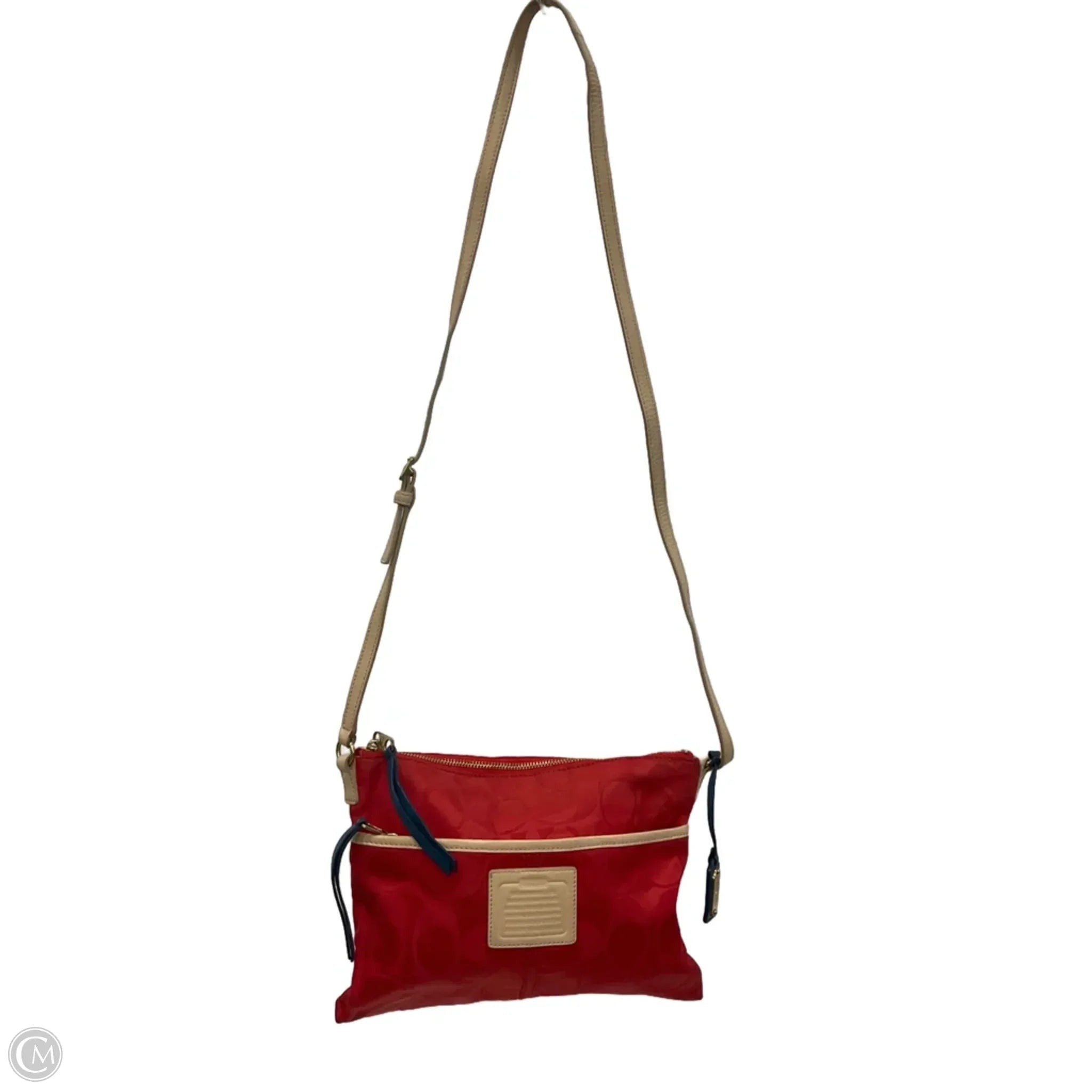 Crossbody Designer By Coach, Size: Medium
