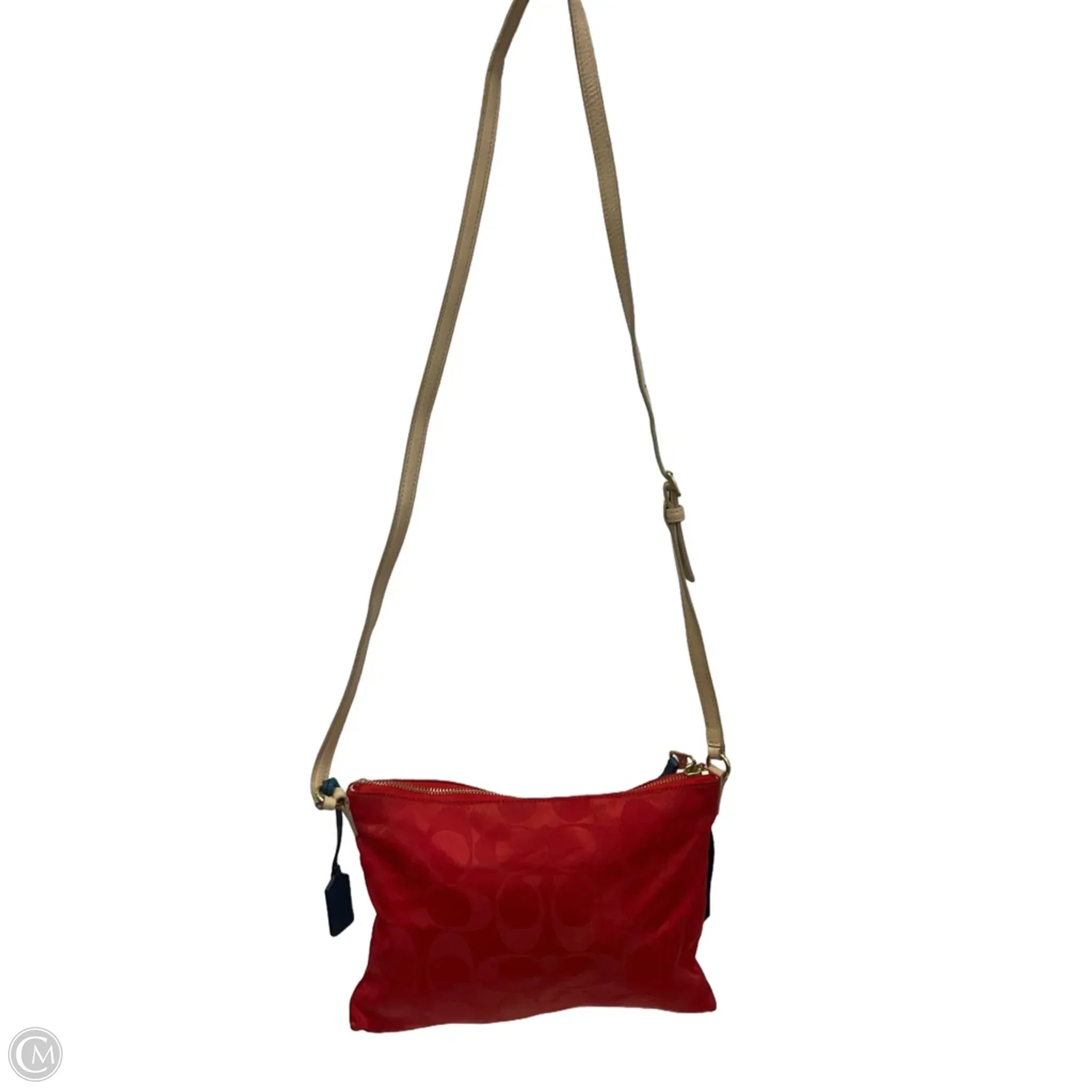 Crossbody Designer By Coach, Size: Medium