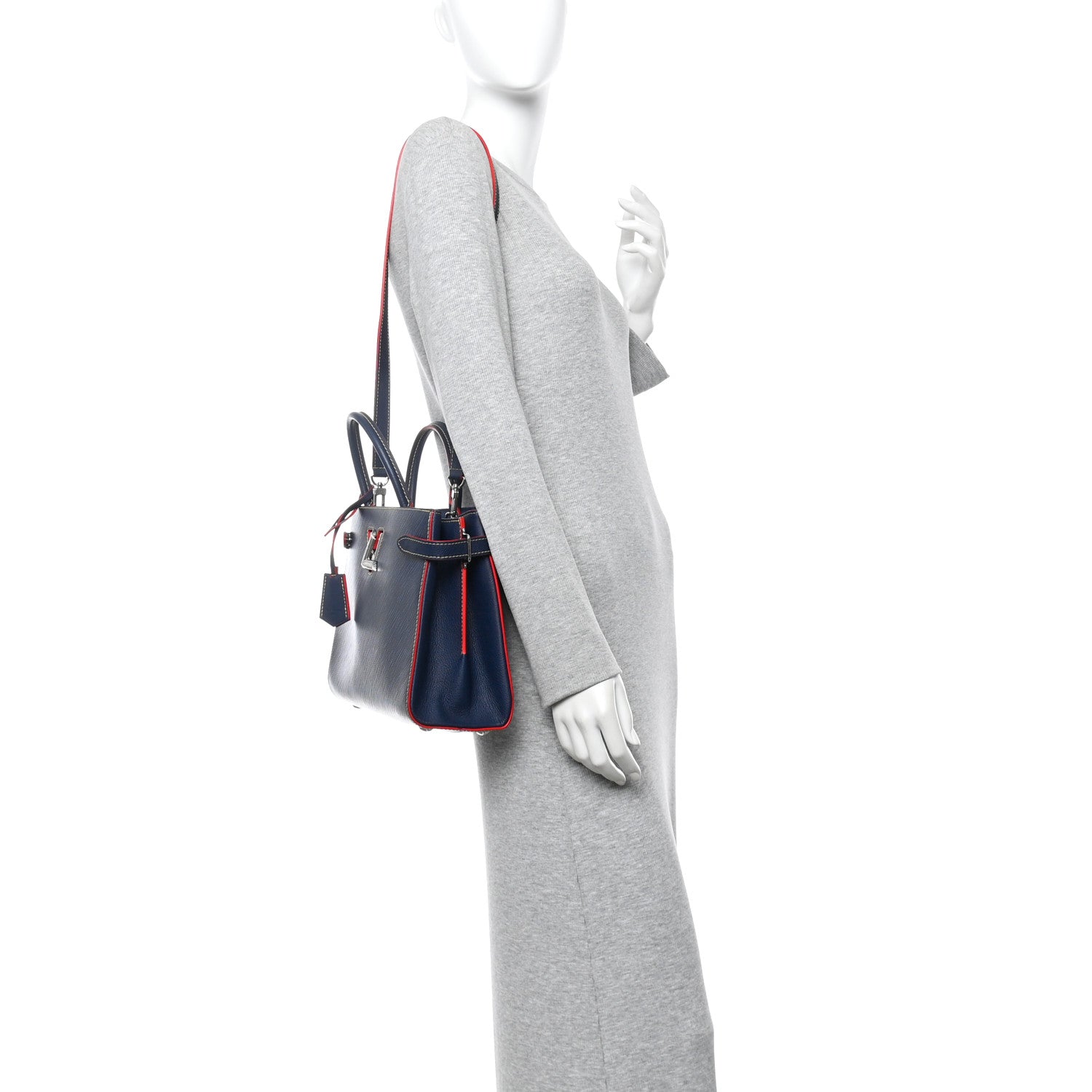 Epi Twist Tote Indigo