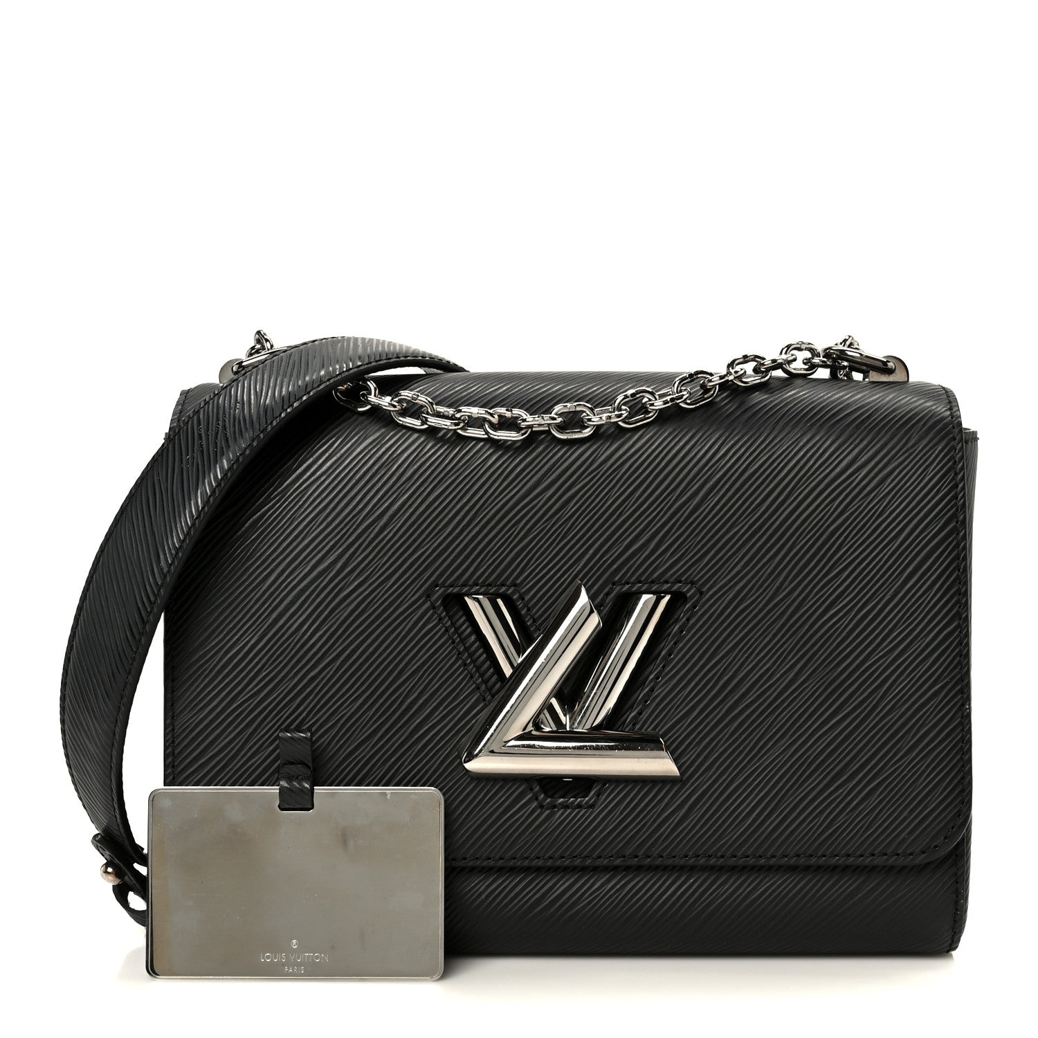 Epi Twist Shoulder Bag MM Black