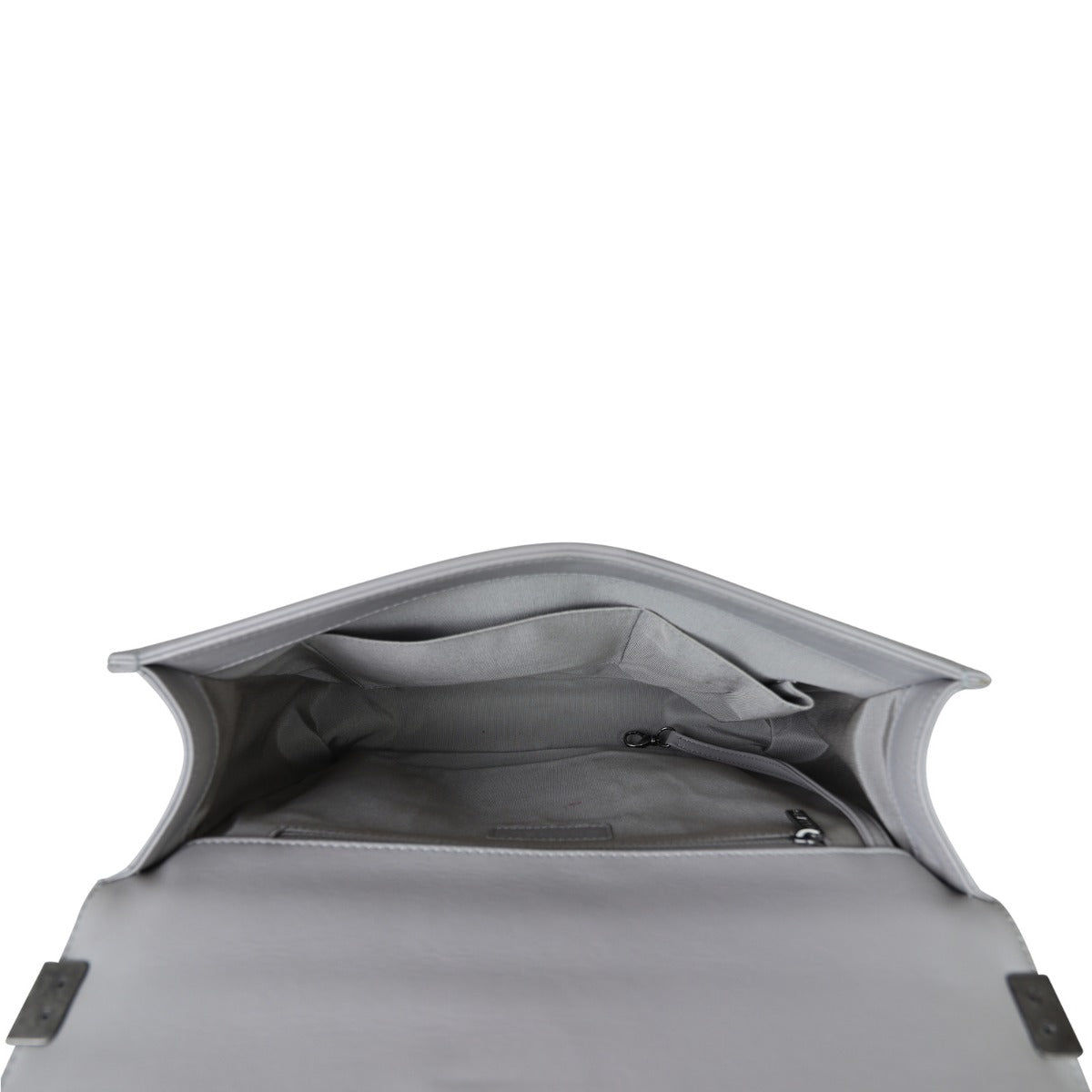 Chanel Boy Large | Grey