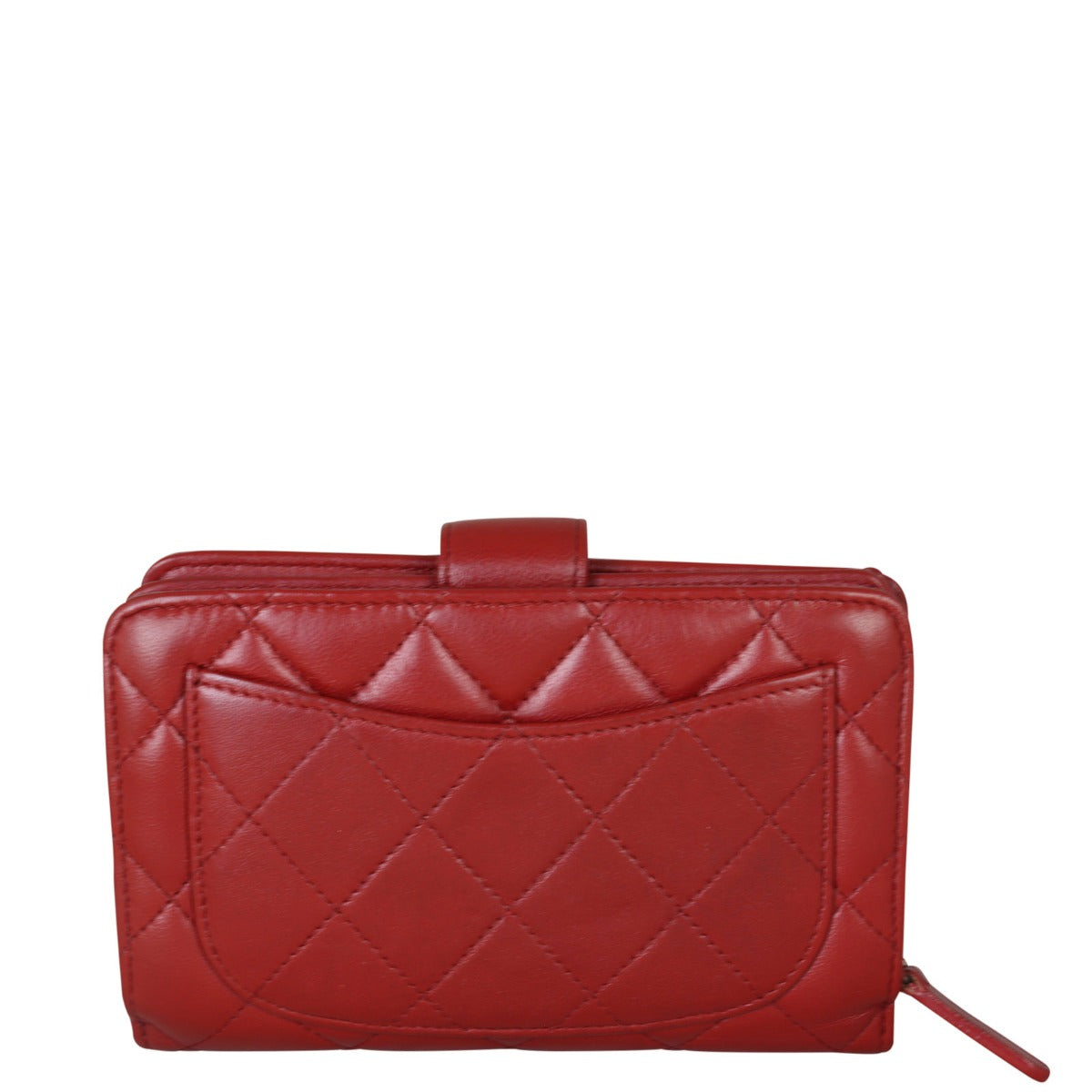 Chanel CC French Wallet | Red