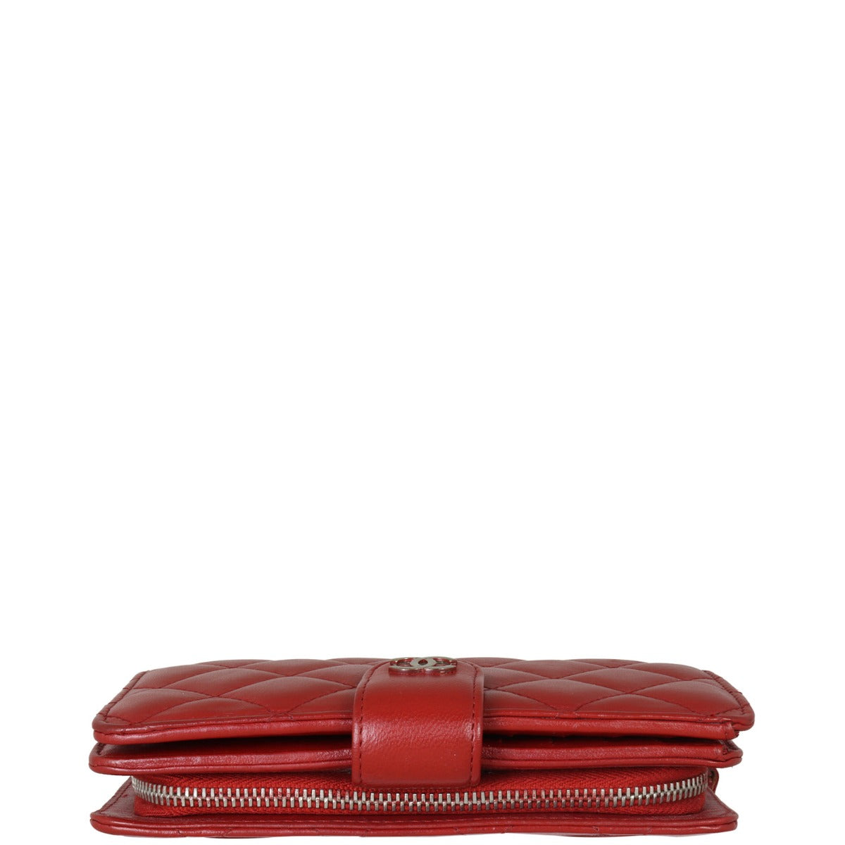 Chanel CC French Wallet | Red