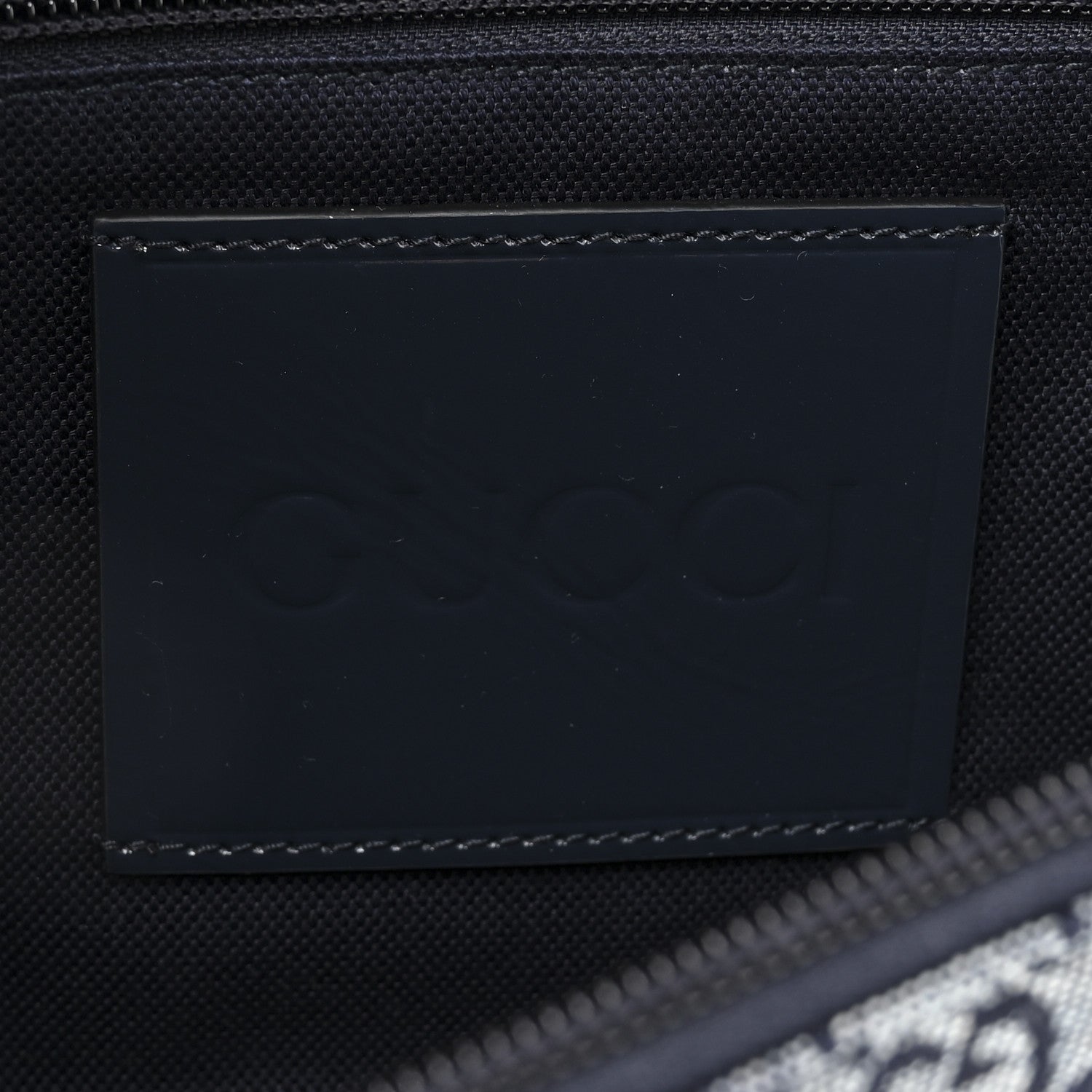 Denim GG Monogram Camouflage Belt Bag Blue