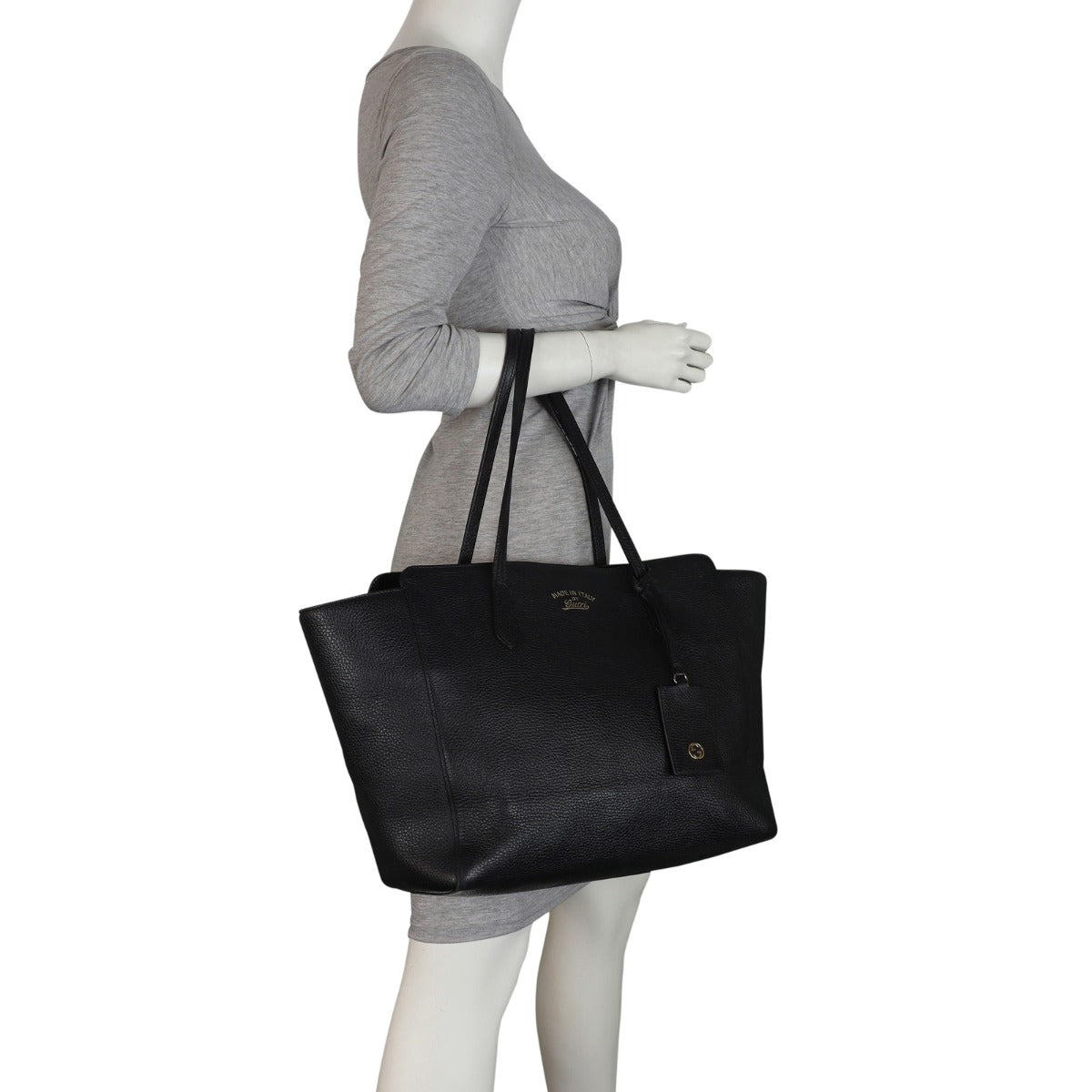 Gucci Swing Leather Tote Medium
