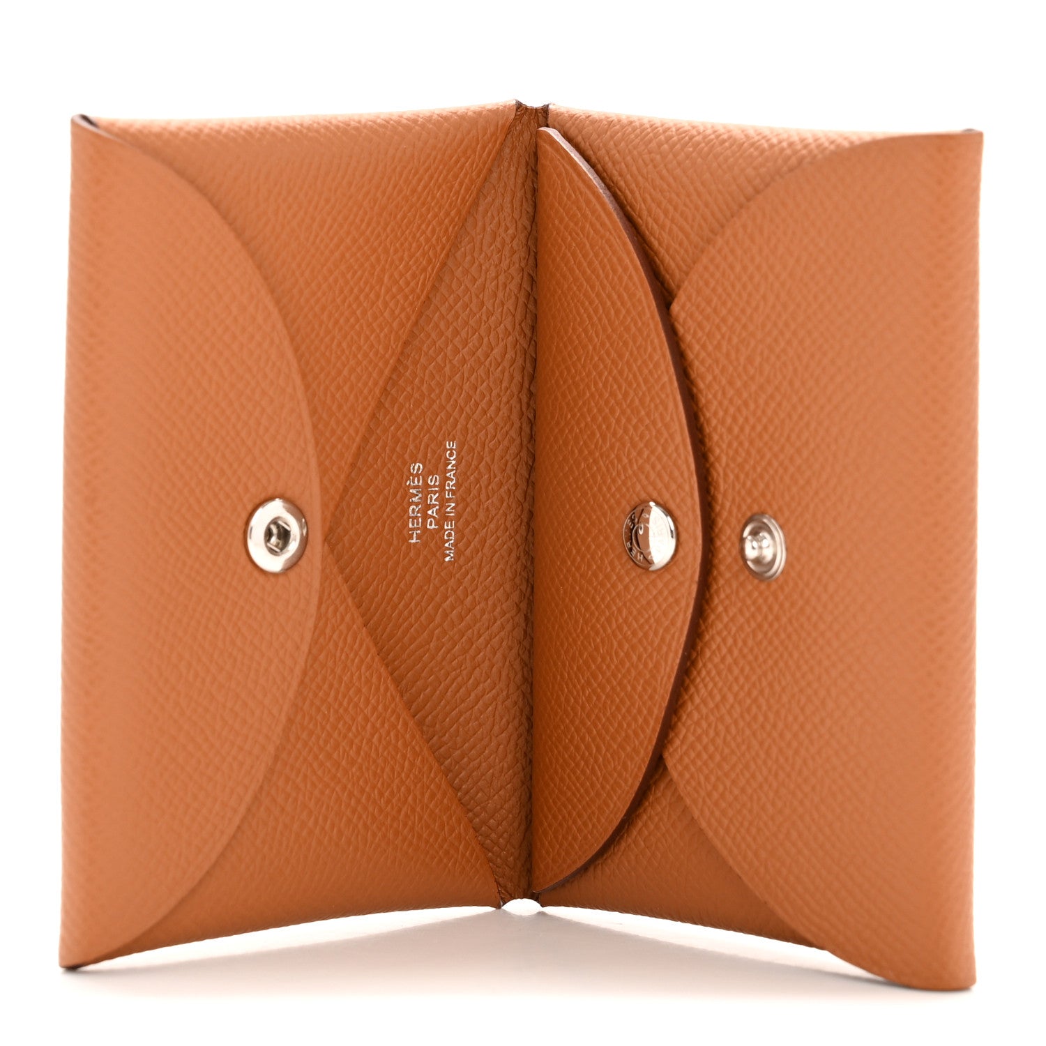 Epsom Calvi Duo Card Case Gold