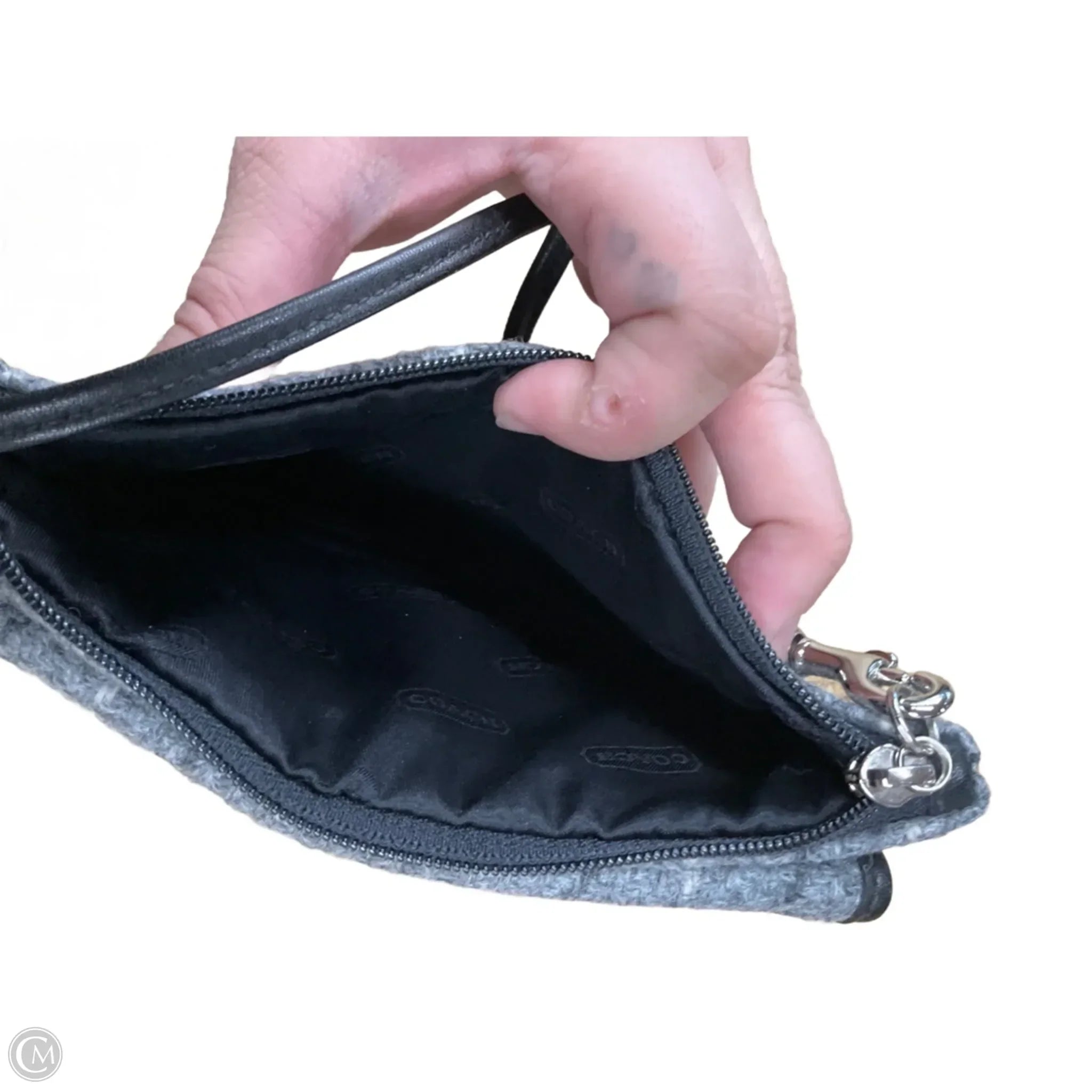 Wristlet Designer By Coach, Size: Medium
