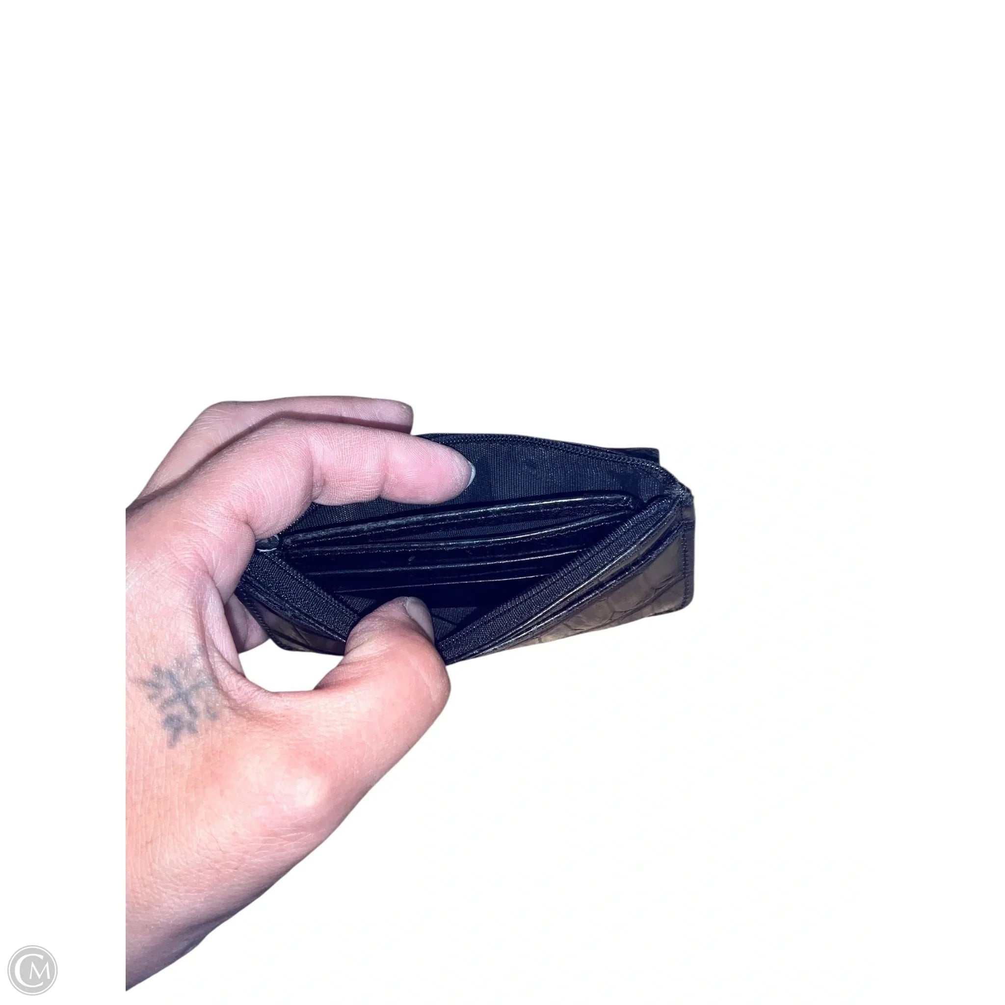 Wallet Leather By Cma, Size: Small