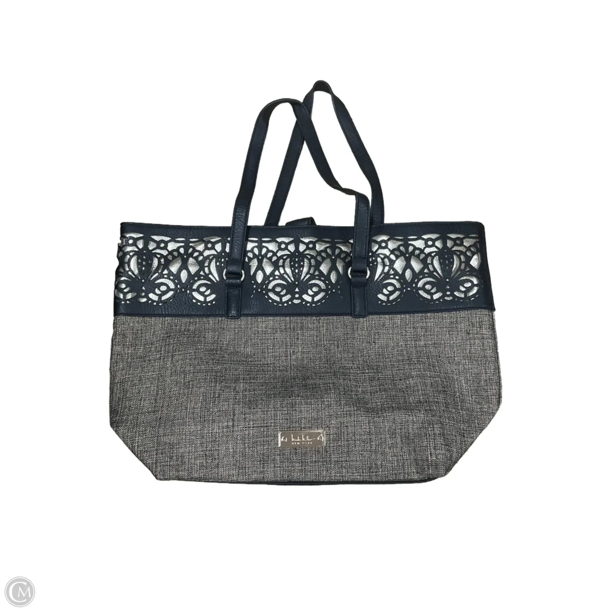 Tote Leather By Nicole Miller, Size: Large