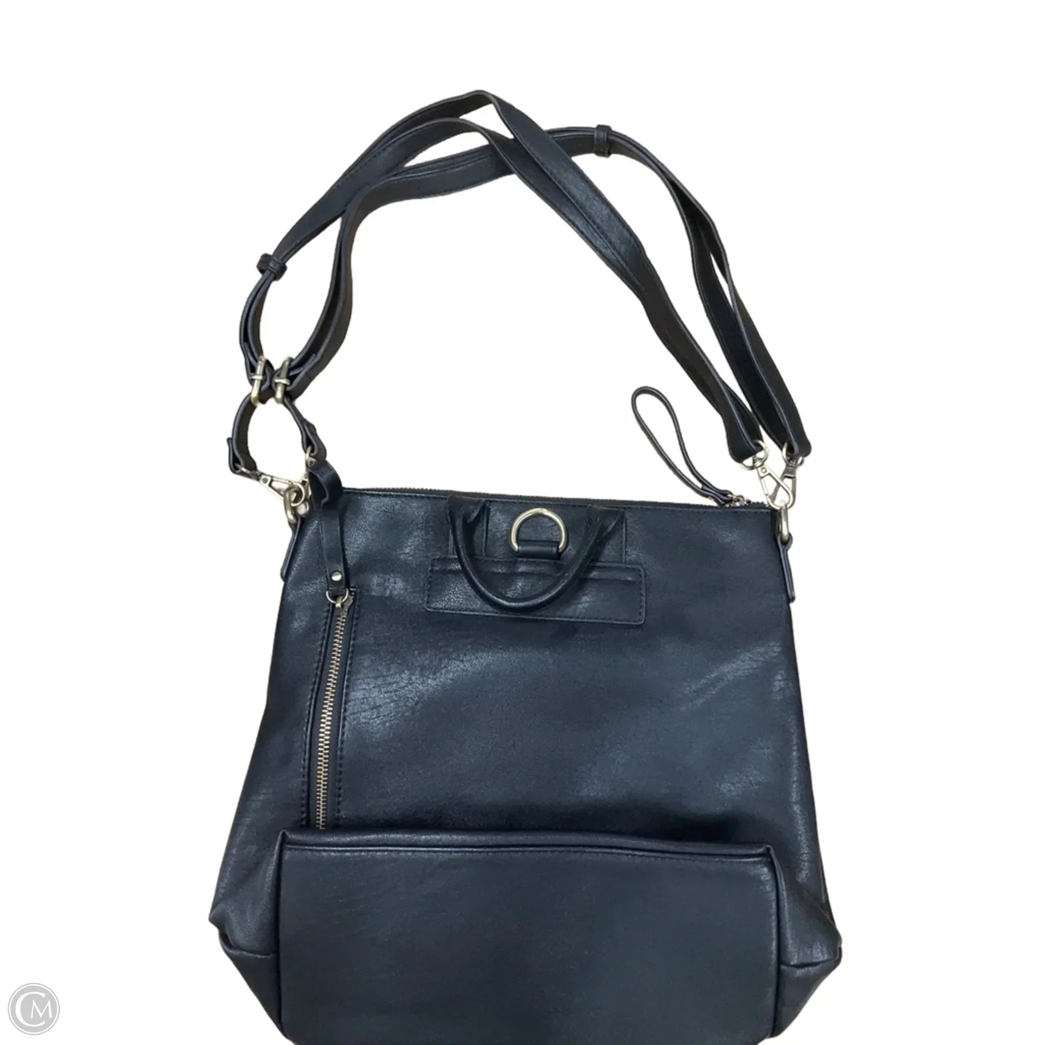 Handbag Leather By Antik Kraft, Size: Medium