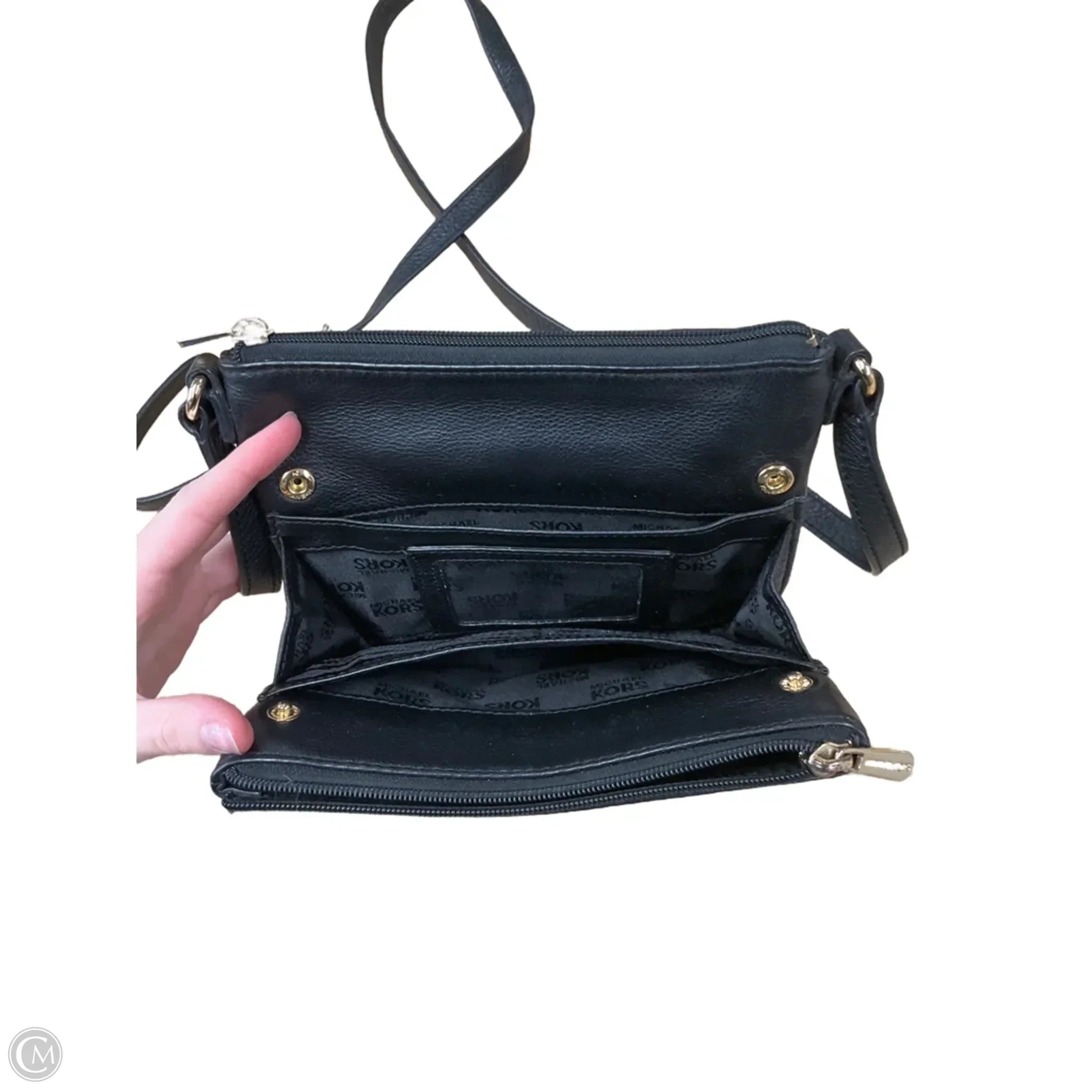 Crossbody Designer By Michael Kors, Size: Small