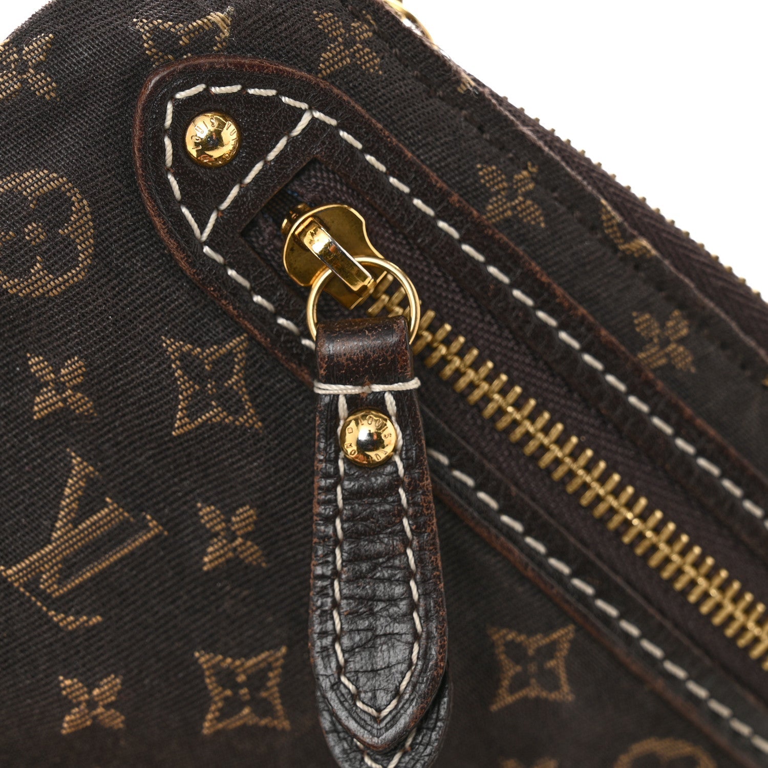 Monogram Idylle Mini Pochette Accessories Fusain