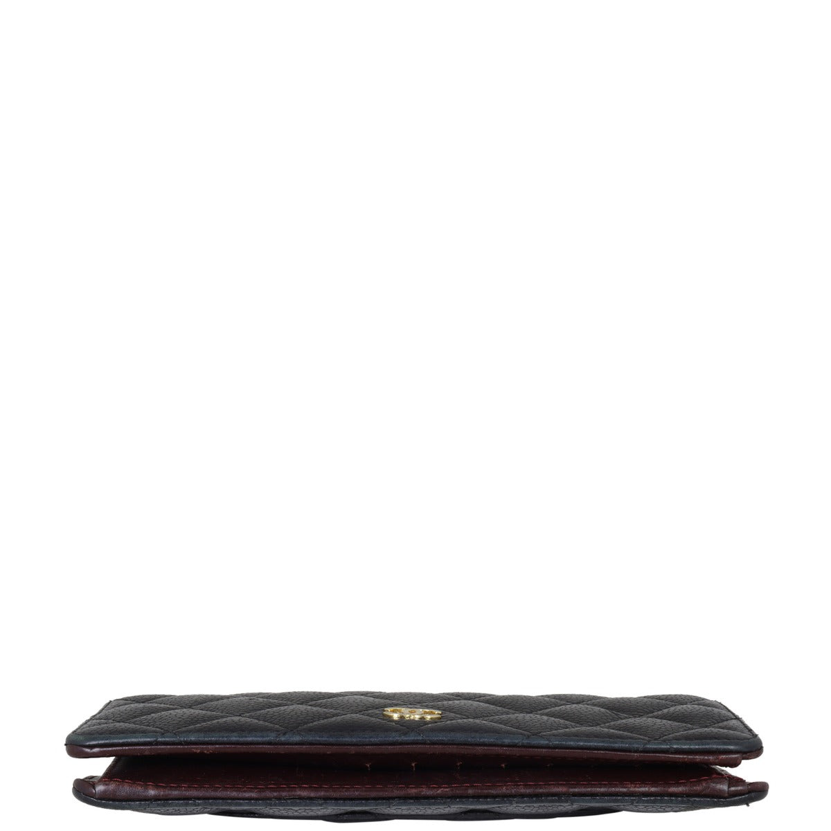 Chanel Classic CC Yen Wallet | Gold Hardware