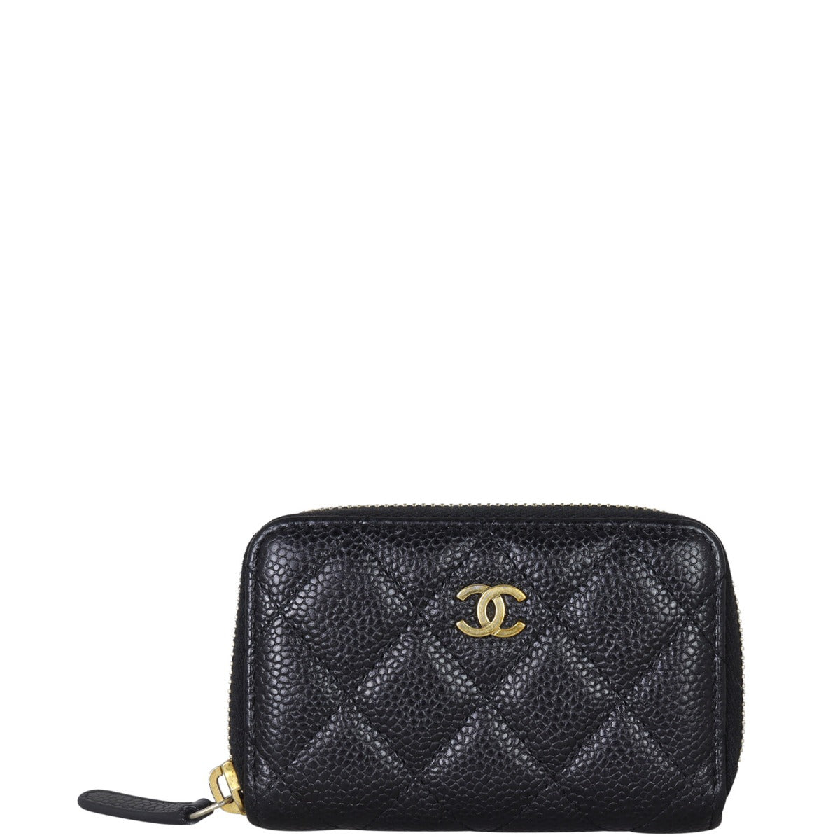 Chanel Classic Zipped Coin Purse | Black