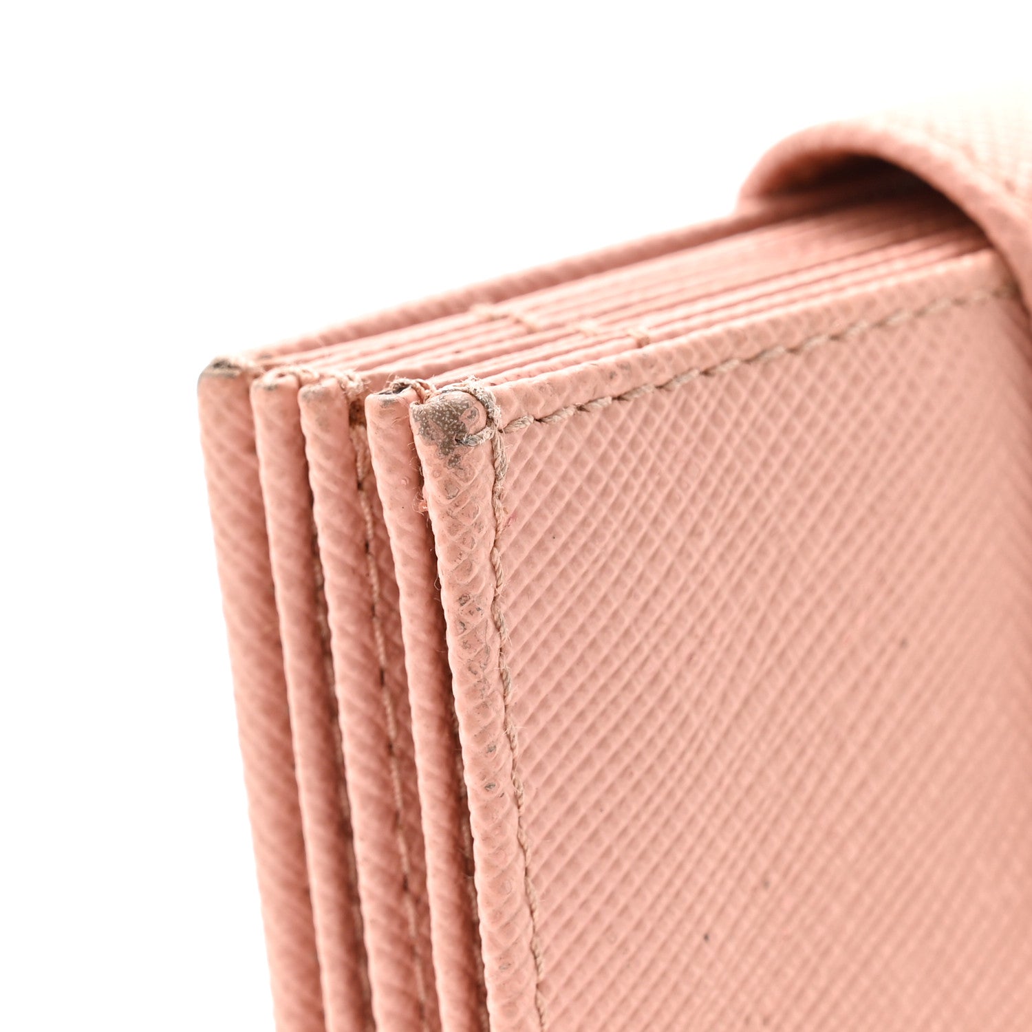 Saffiano Metal Gusseted Card Holder Orchidea