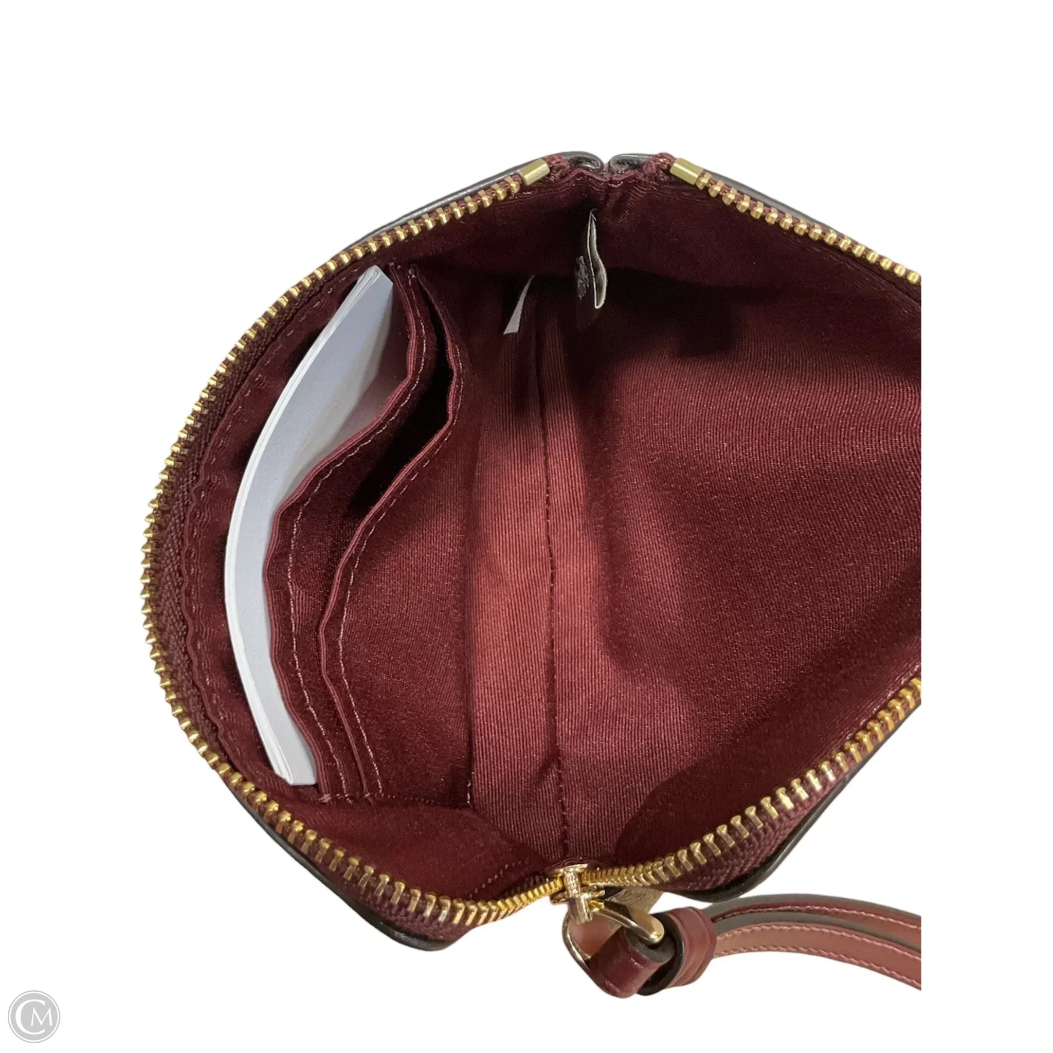 Wristlet Designer By Coach, Size: Small