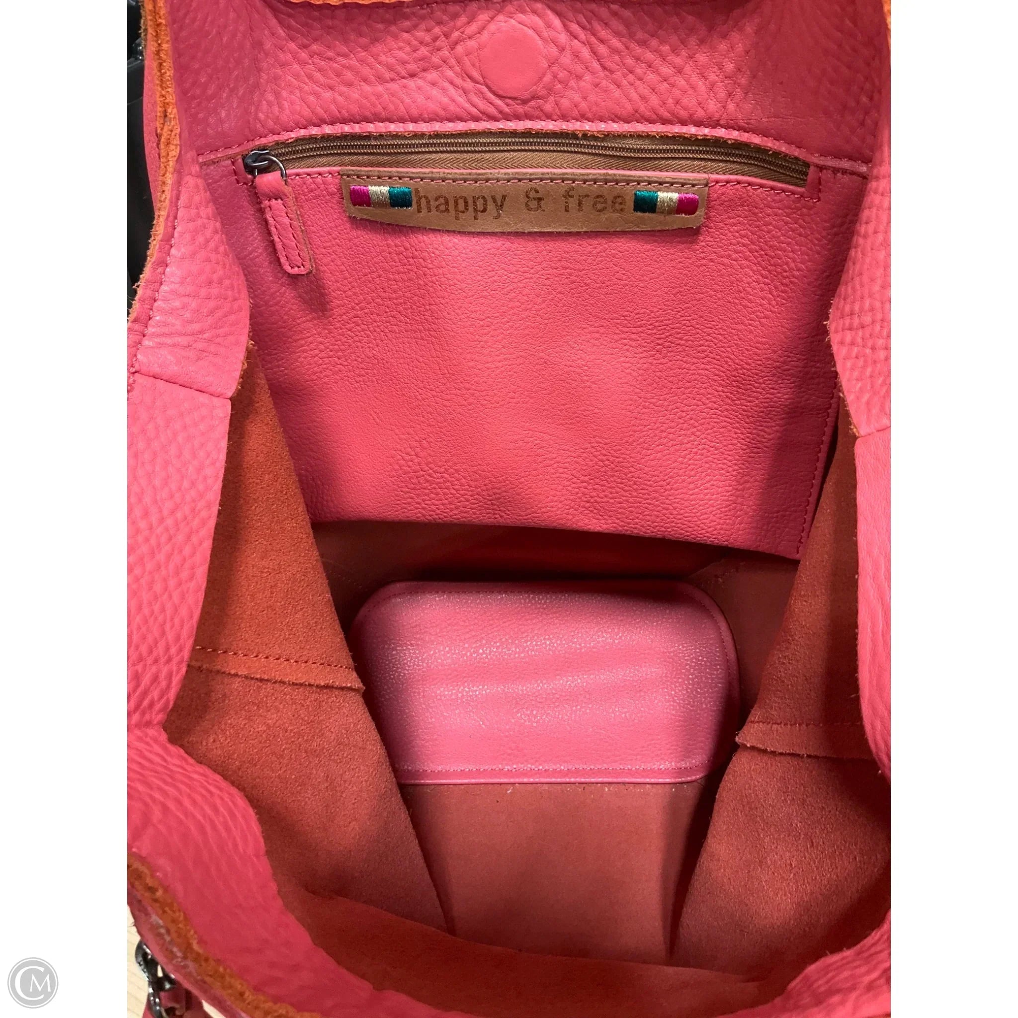 Handbag Leather By The Sak, Size: Large