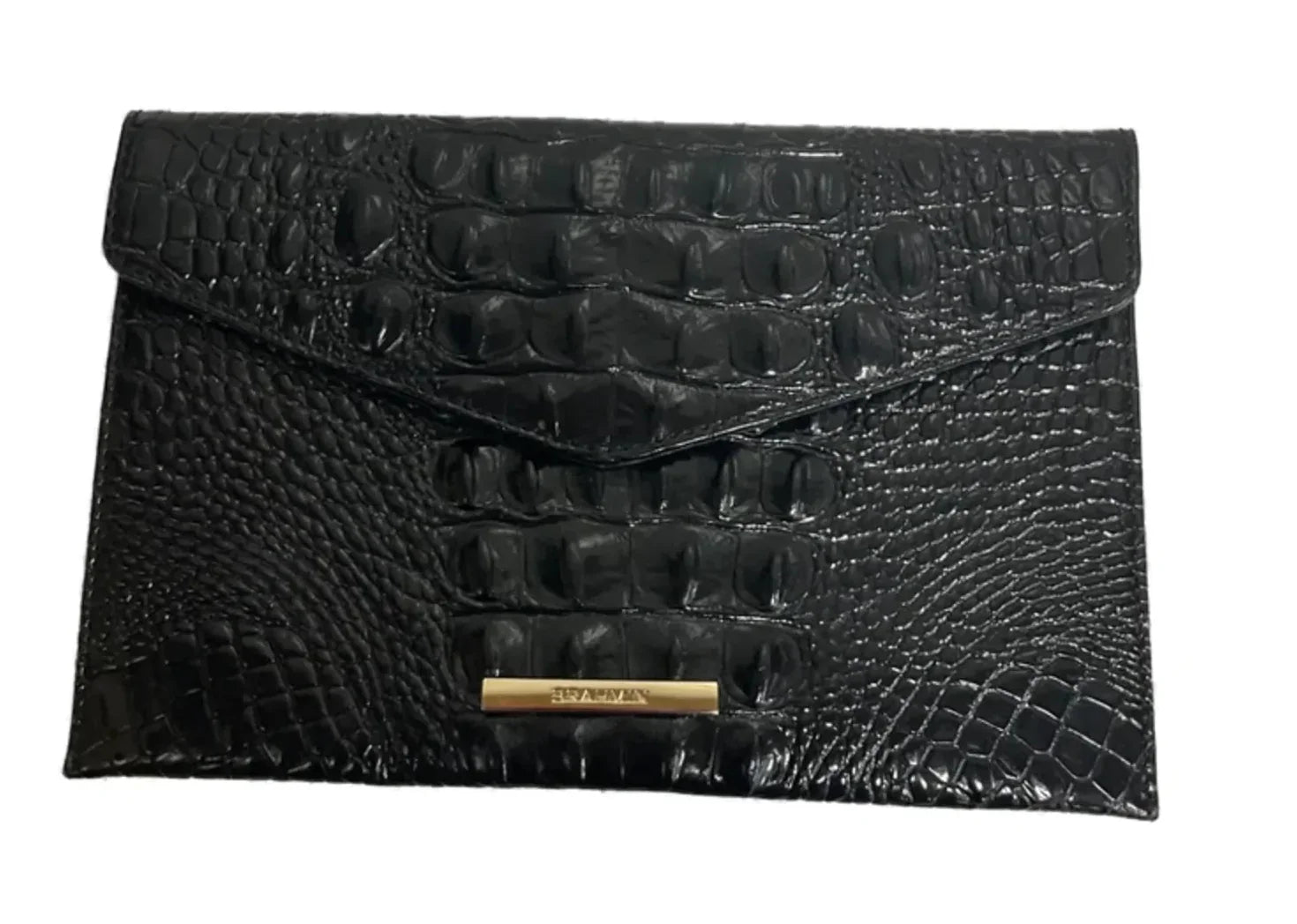 Clutch Designer By Brahmin, Size: Large