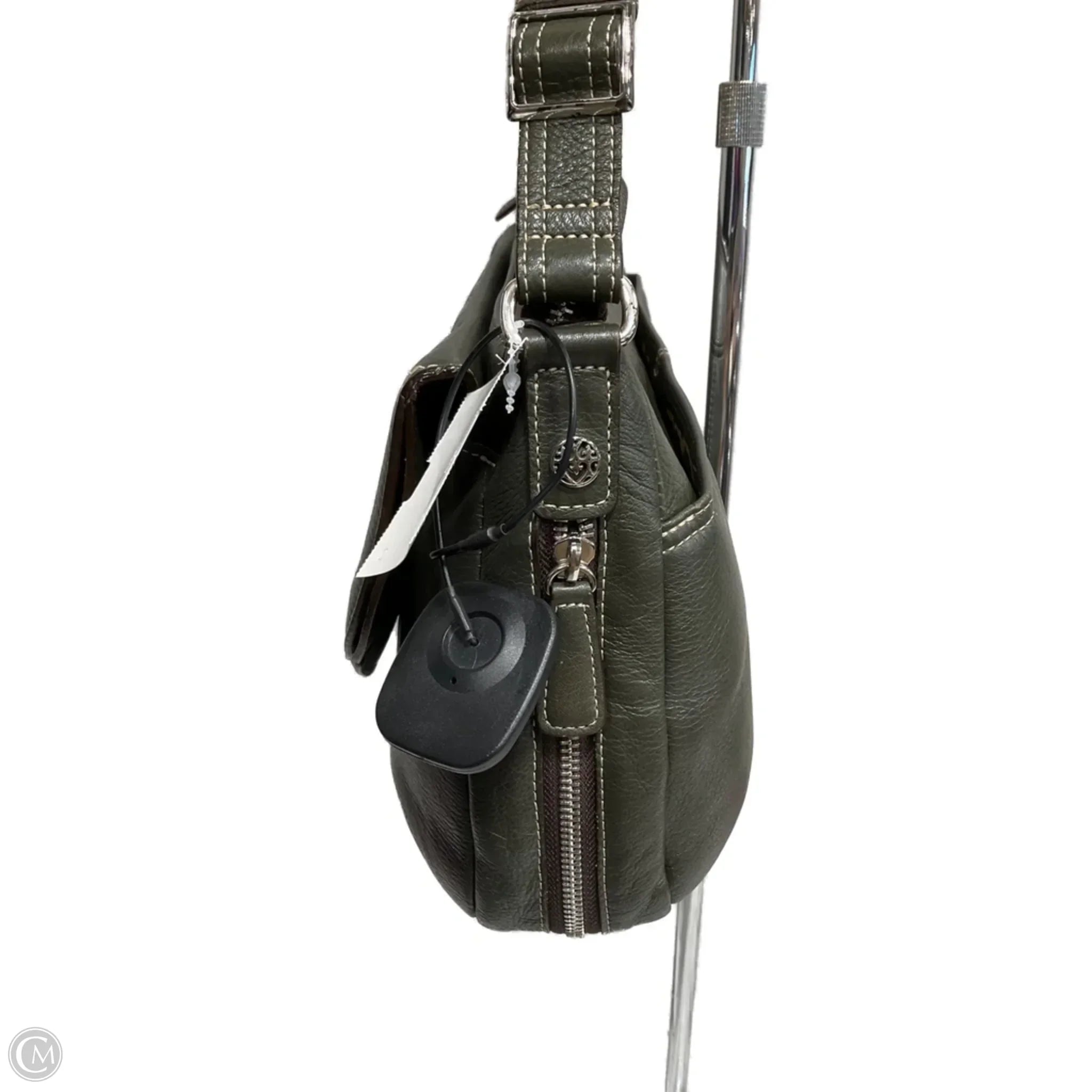 Handbag Leather By Brighton, Size: Medium