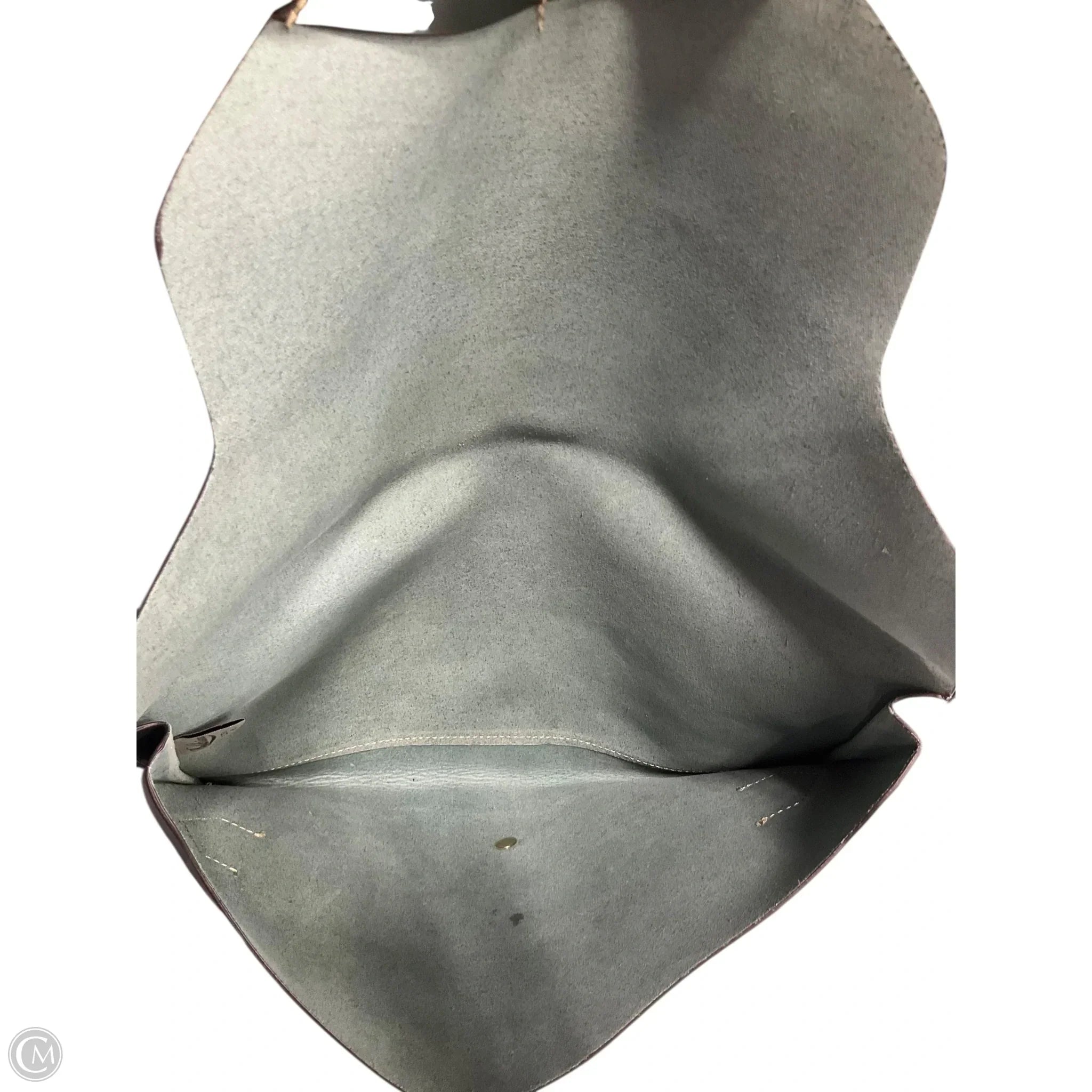 Clutch Leather By Clothes Mentor, Size: Large