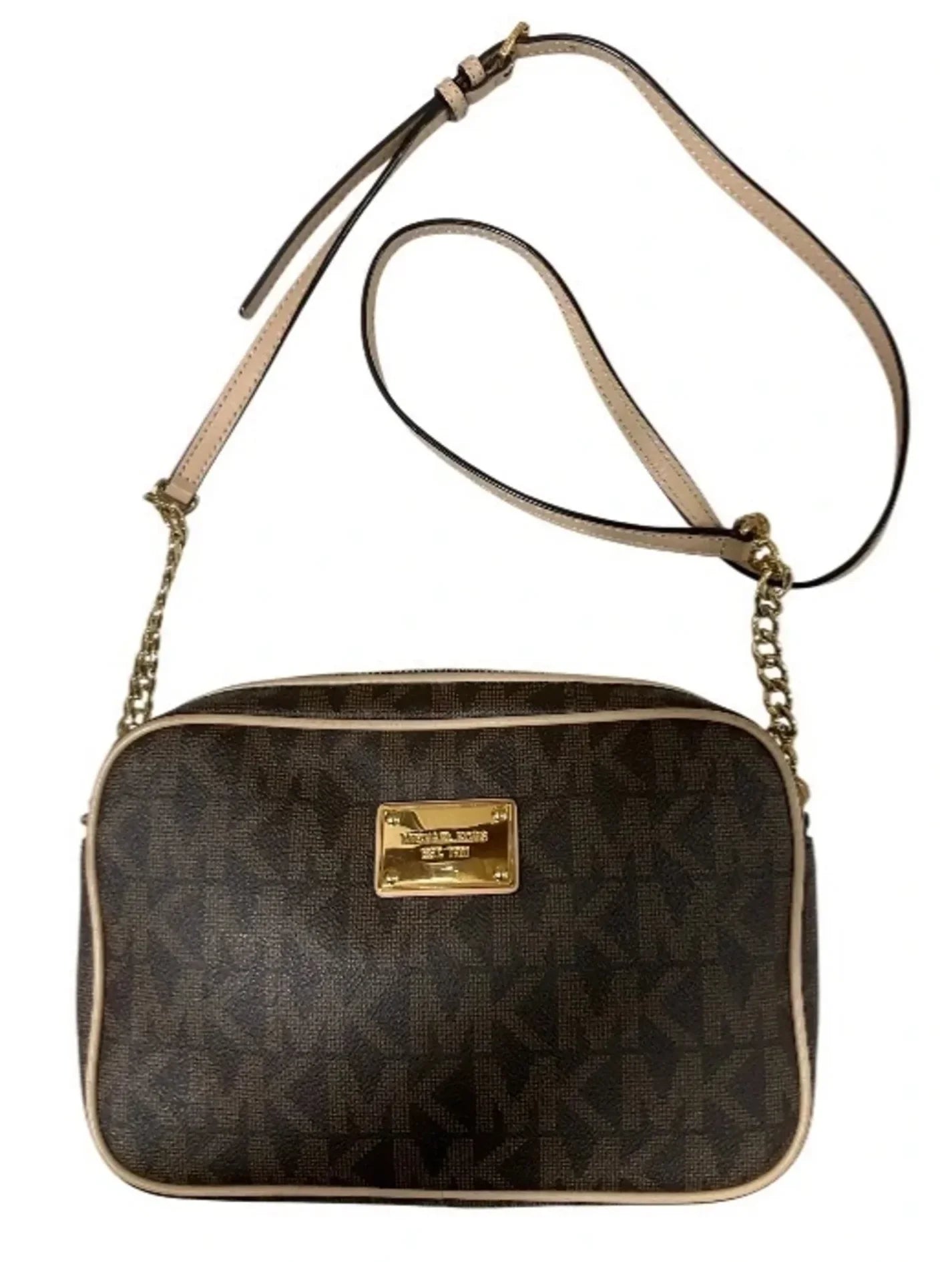 Crossbody Designer By Michael Kors, Size: Medium