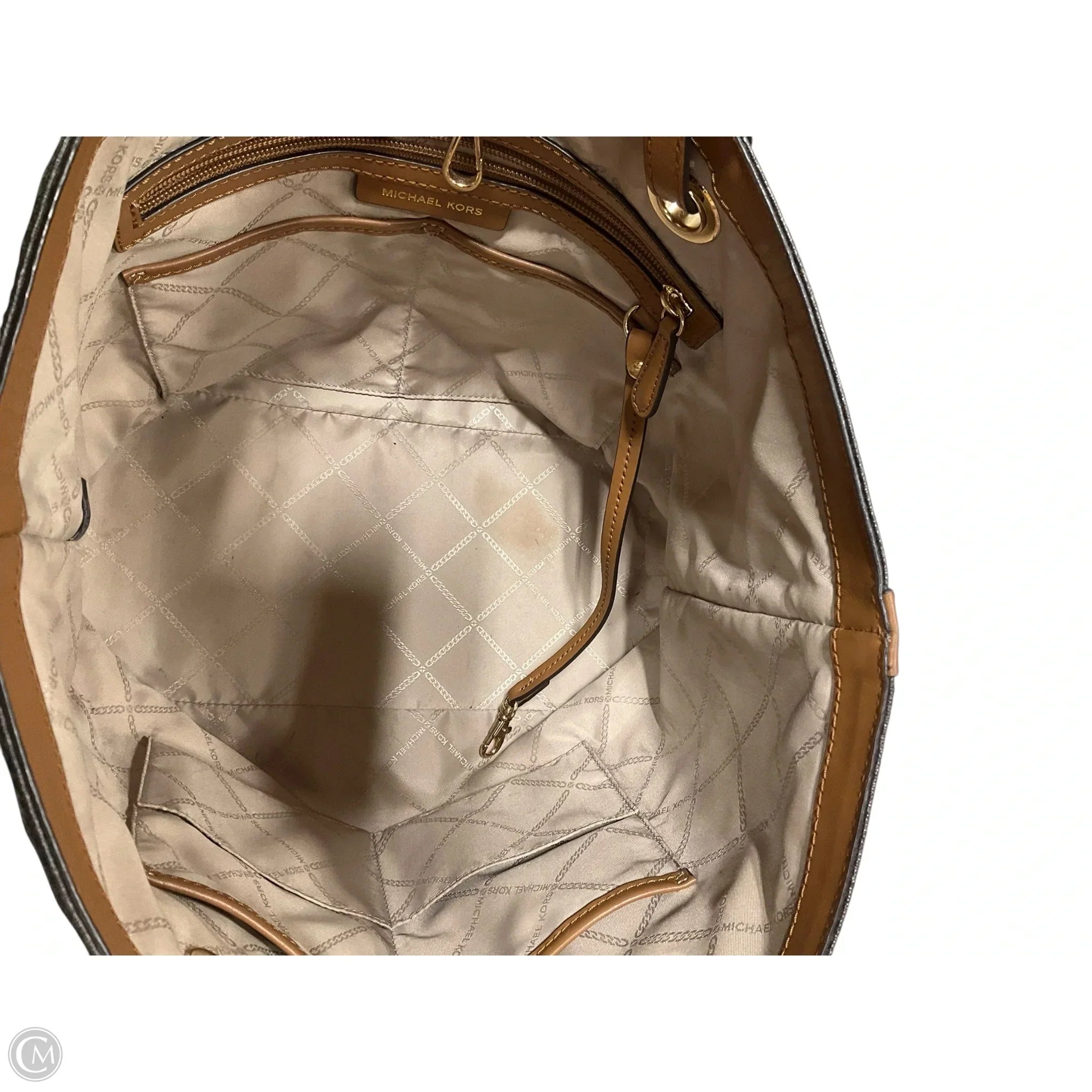 Tote Designer By Michael Kors, Size: Large