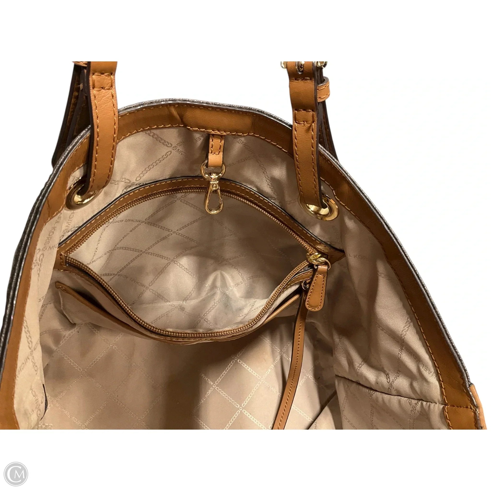 Tote Designer By Michael Kors, Size: Large