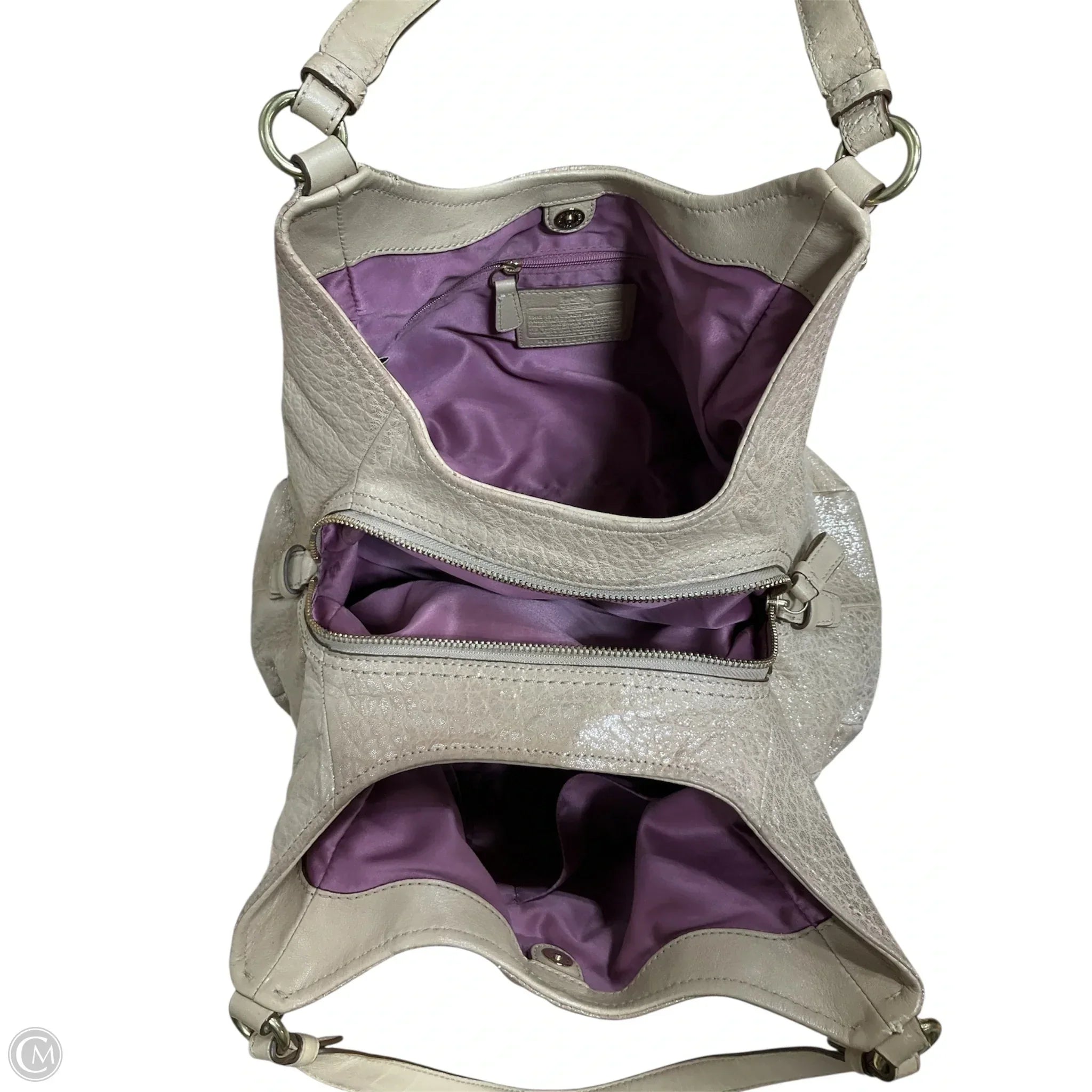 Handbag Designer By Coach, Size: Large