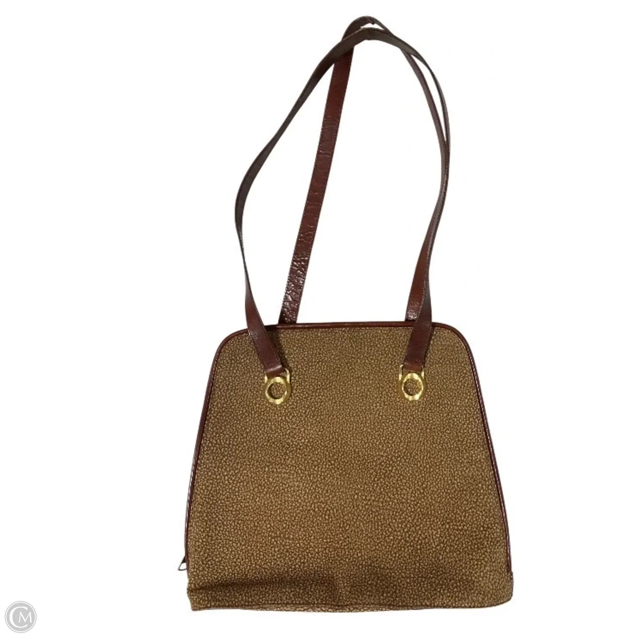 Handbag Leather By Cma, Size: Large