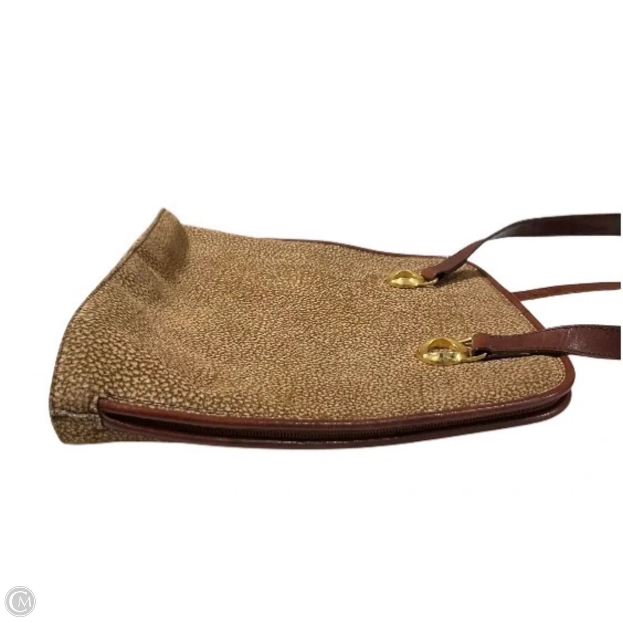 Handbag Leather By Cma, Size: Large