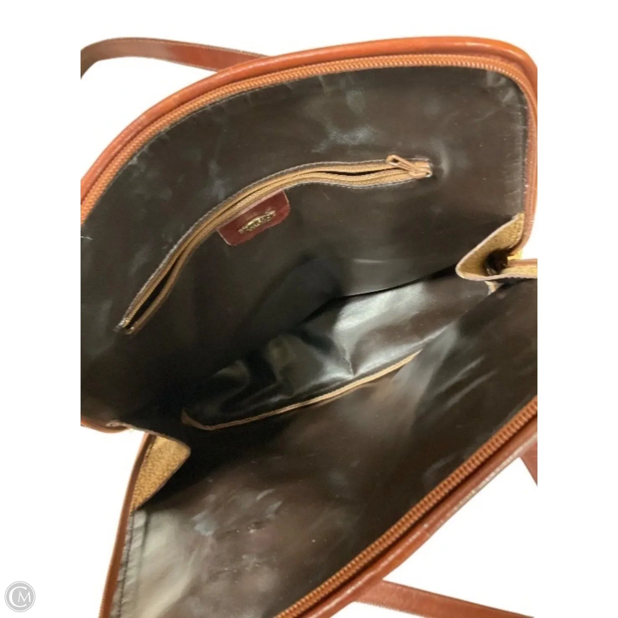 Handbag Leather By Cma, Size: Large