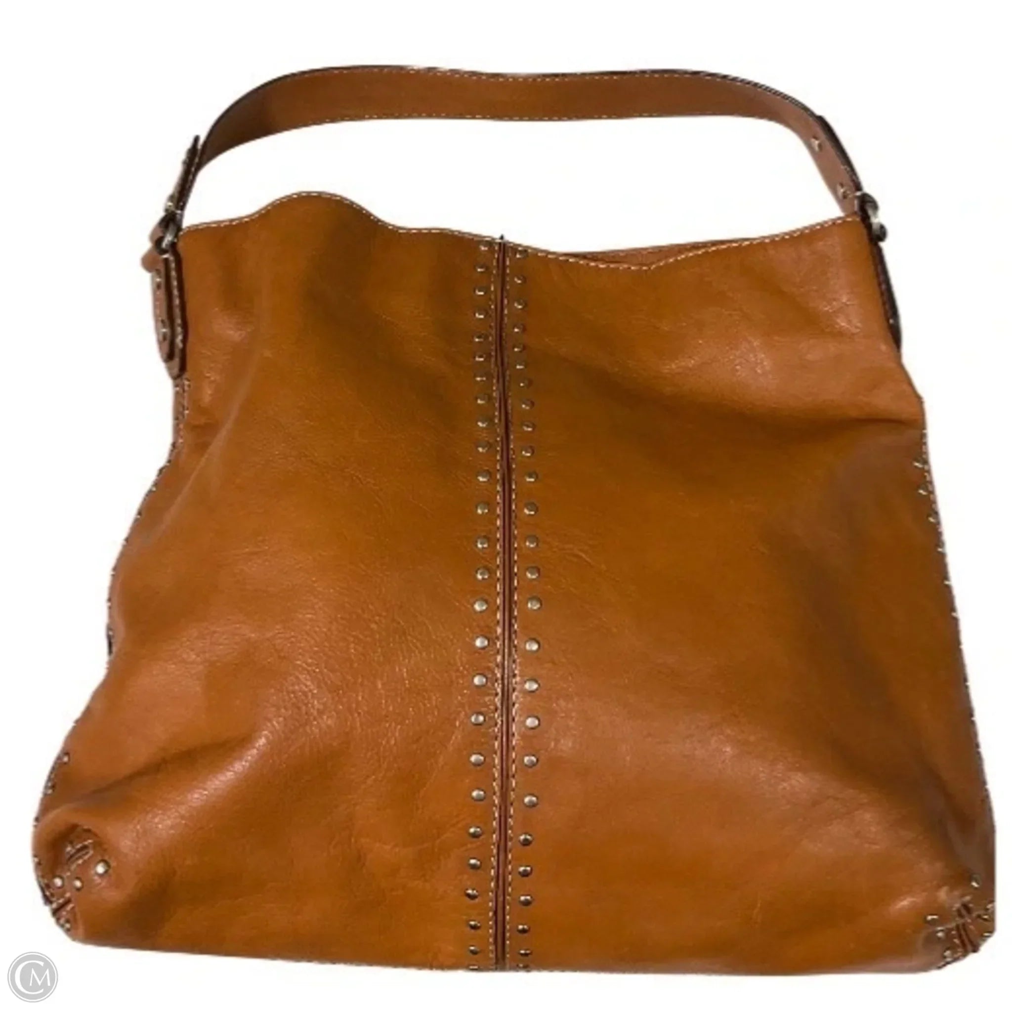 Handbag Leather By Michael By Michael Kors, Size: Large