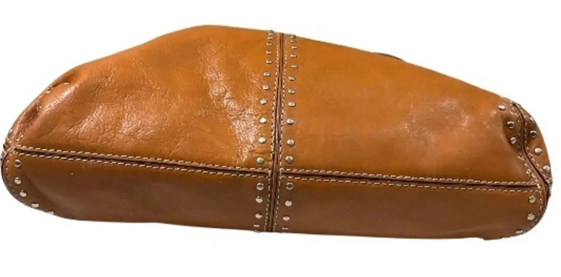 Handbag Leather By Michael By Michael Kors, Size: Large