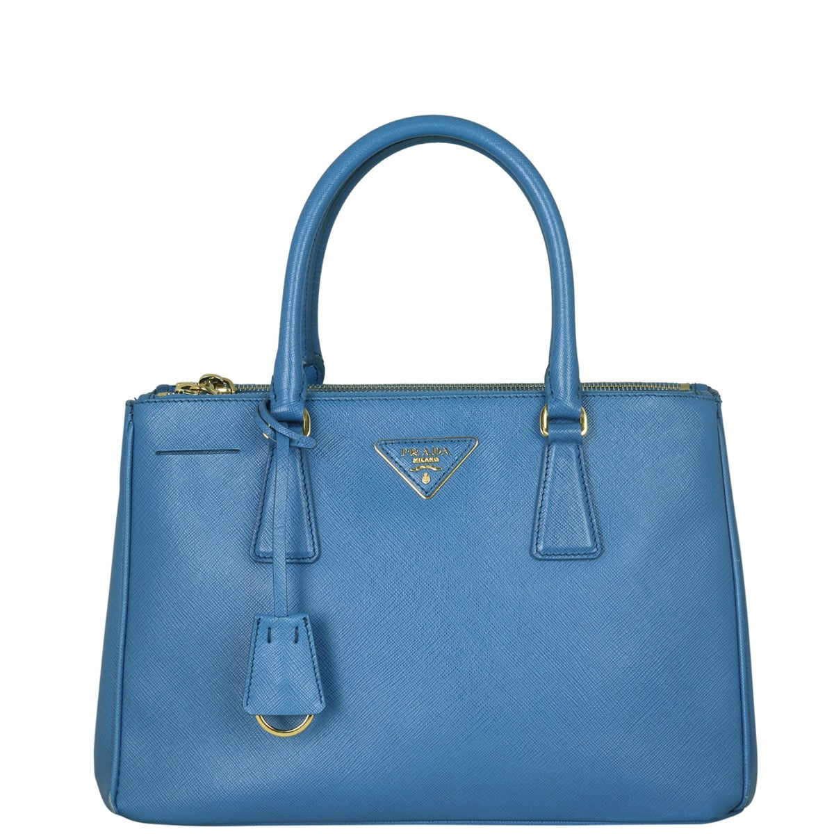 Prada Saffiano Lux Galleria Double Zip Tote Medium