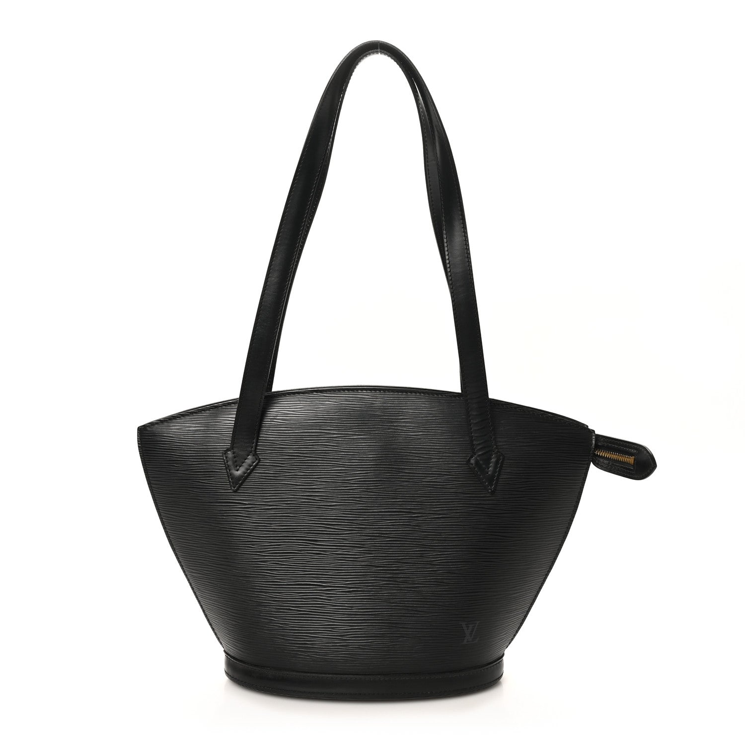 Epi Saint Jacques PM Long Straps Black