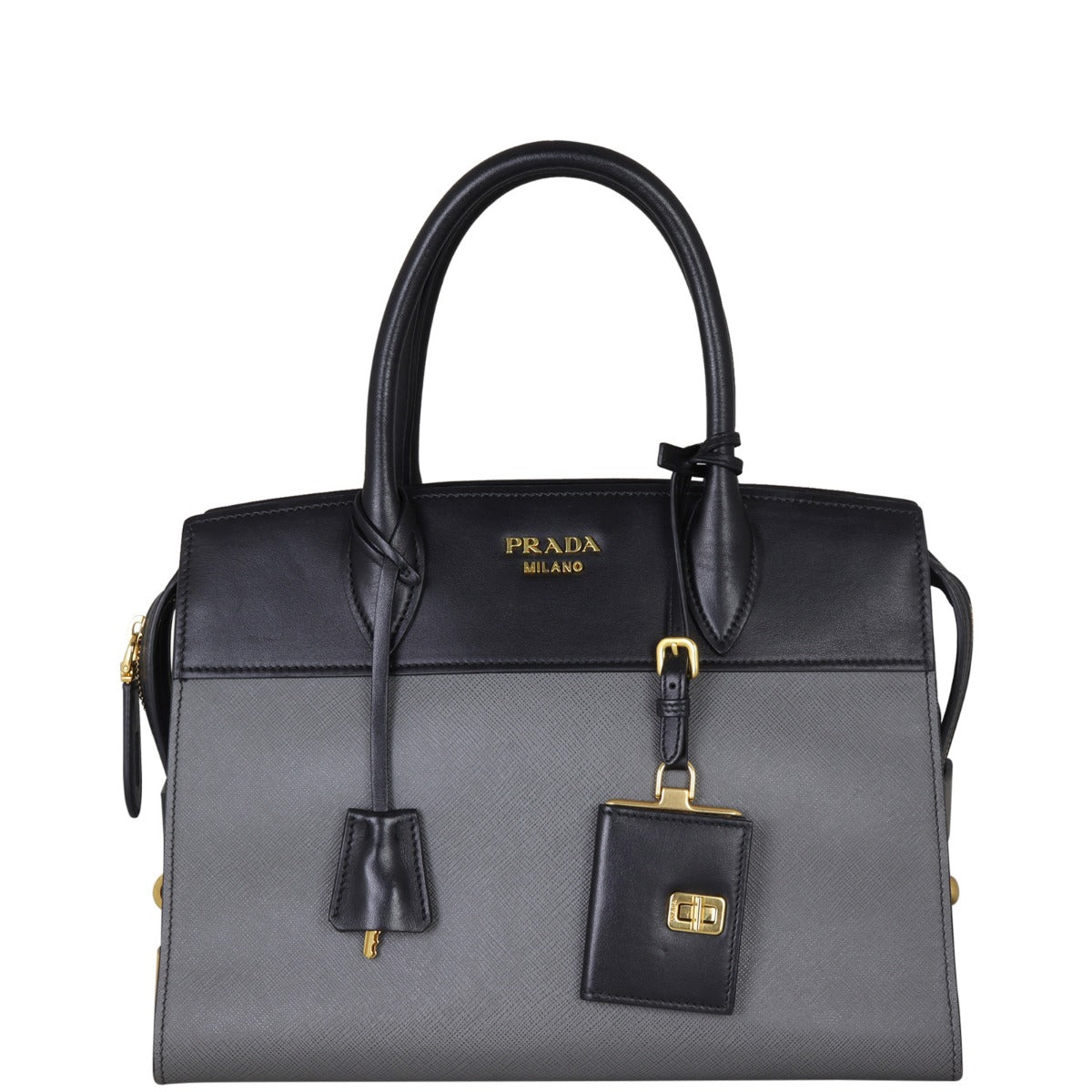 Prada Saffiano City Calf Esplanade Medium