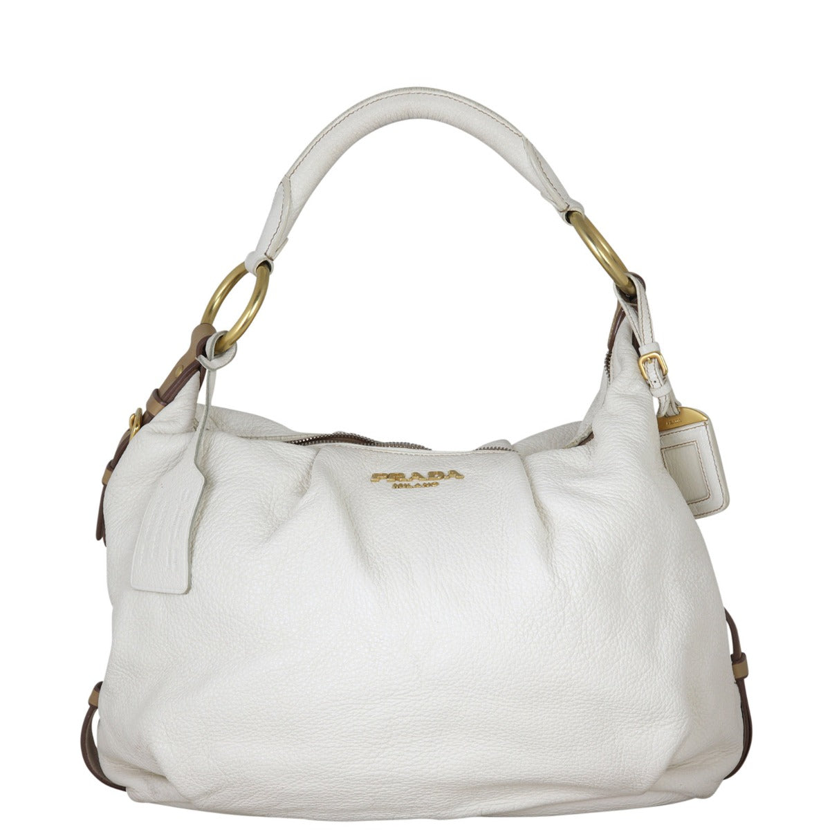 Prada Vitello Daino Hobo