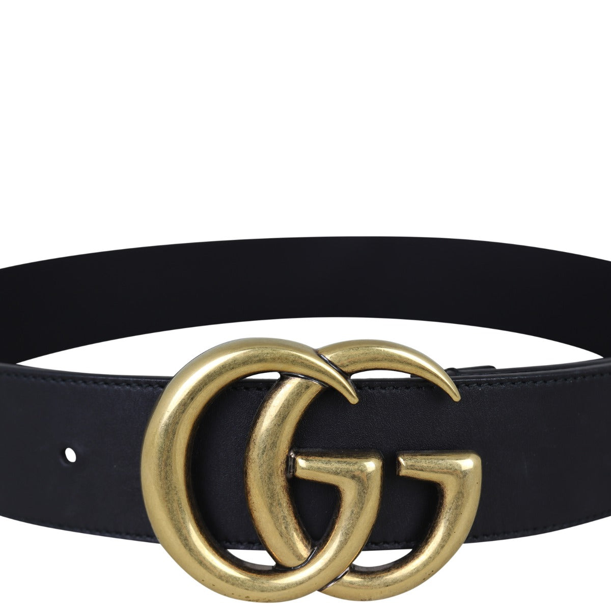 Gucci Marmont Double G Wide Belt