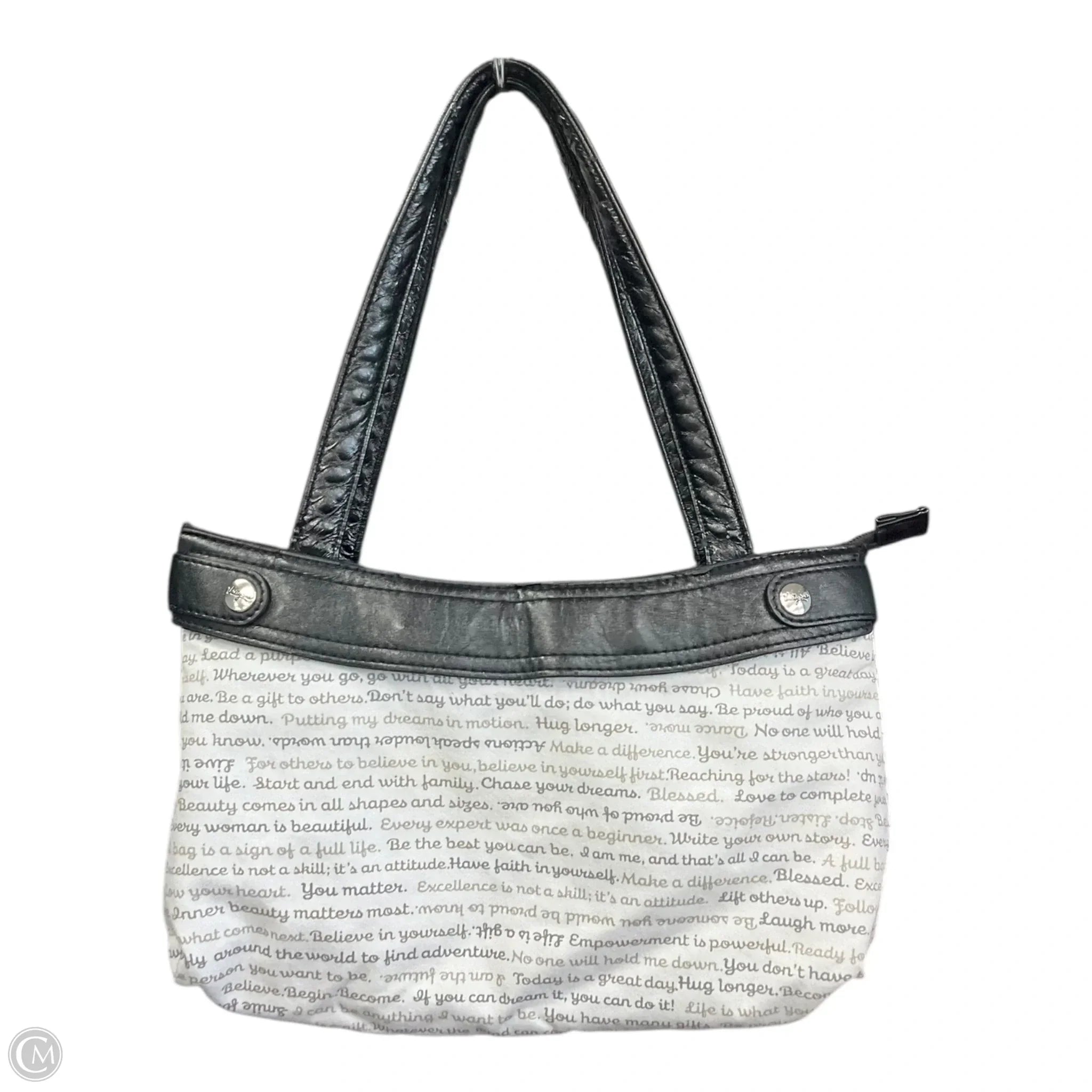 Handbag By Vera Bradley, Size: Medium