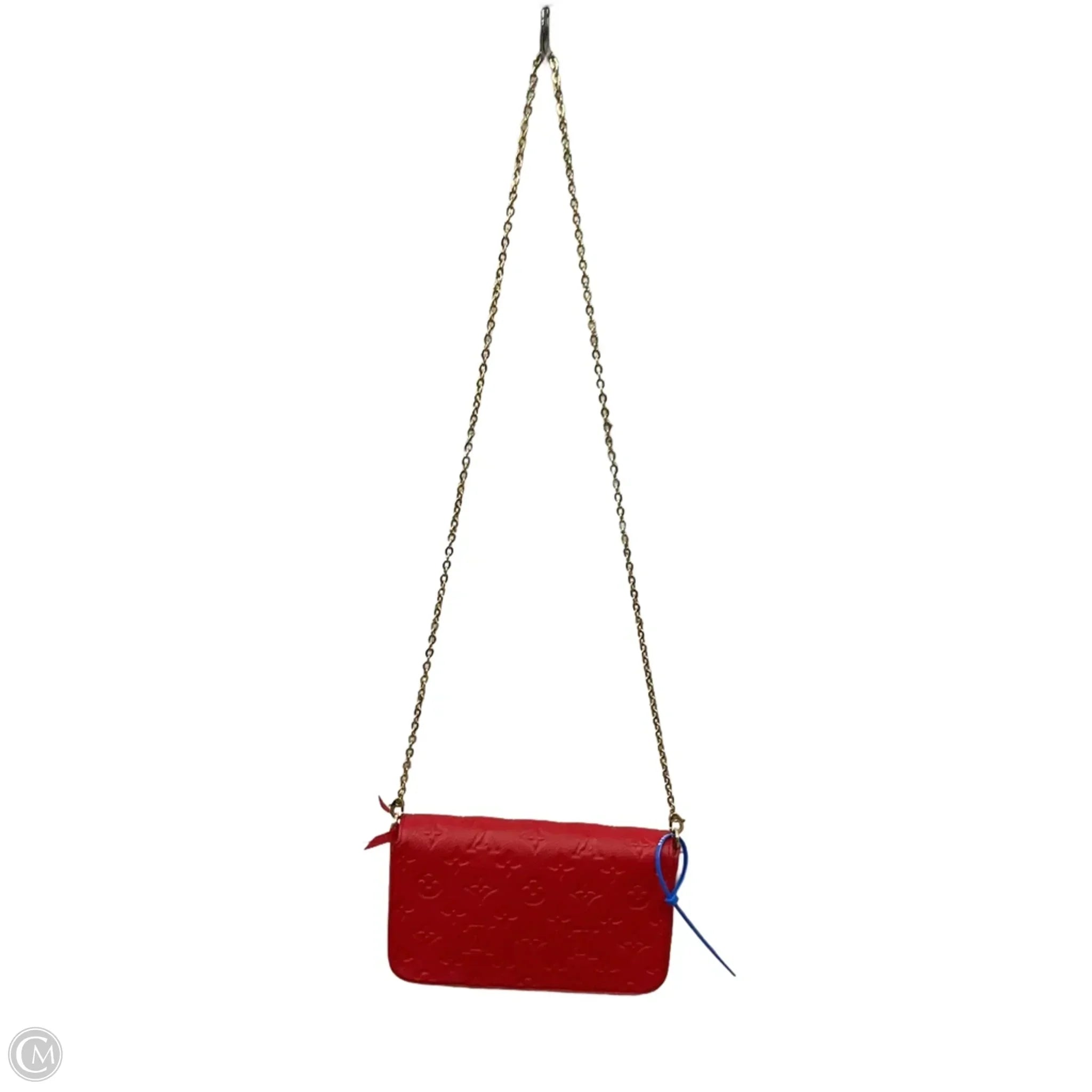 Crossbody Luxury Designer By Louis Vuitton, Size: Medium 2 pouches included