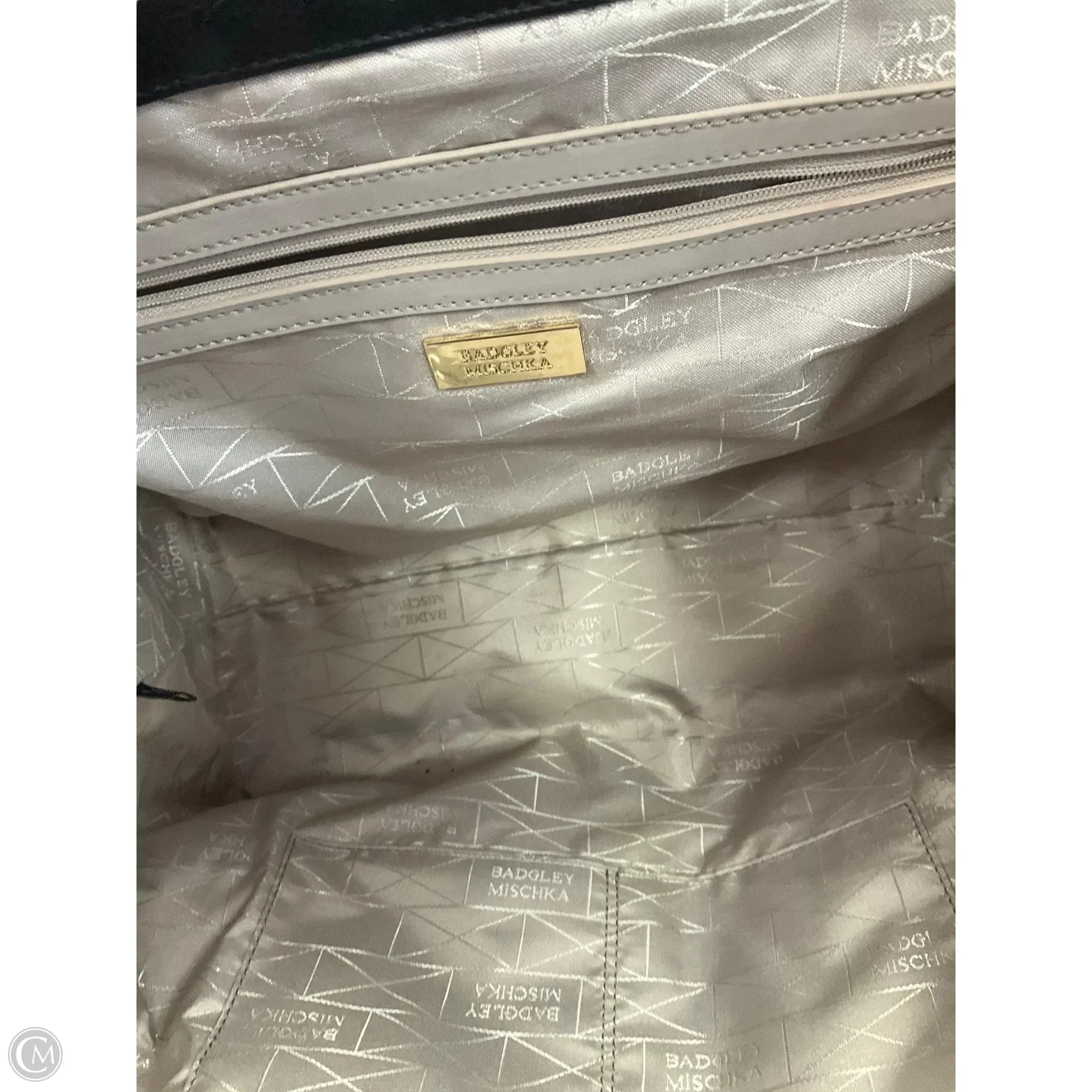 Handbag By Badgley Mischka, Size: Medium