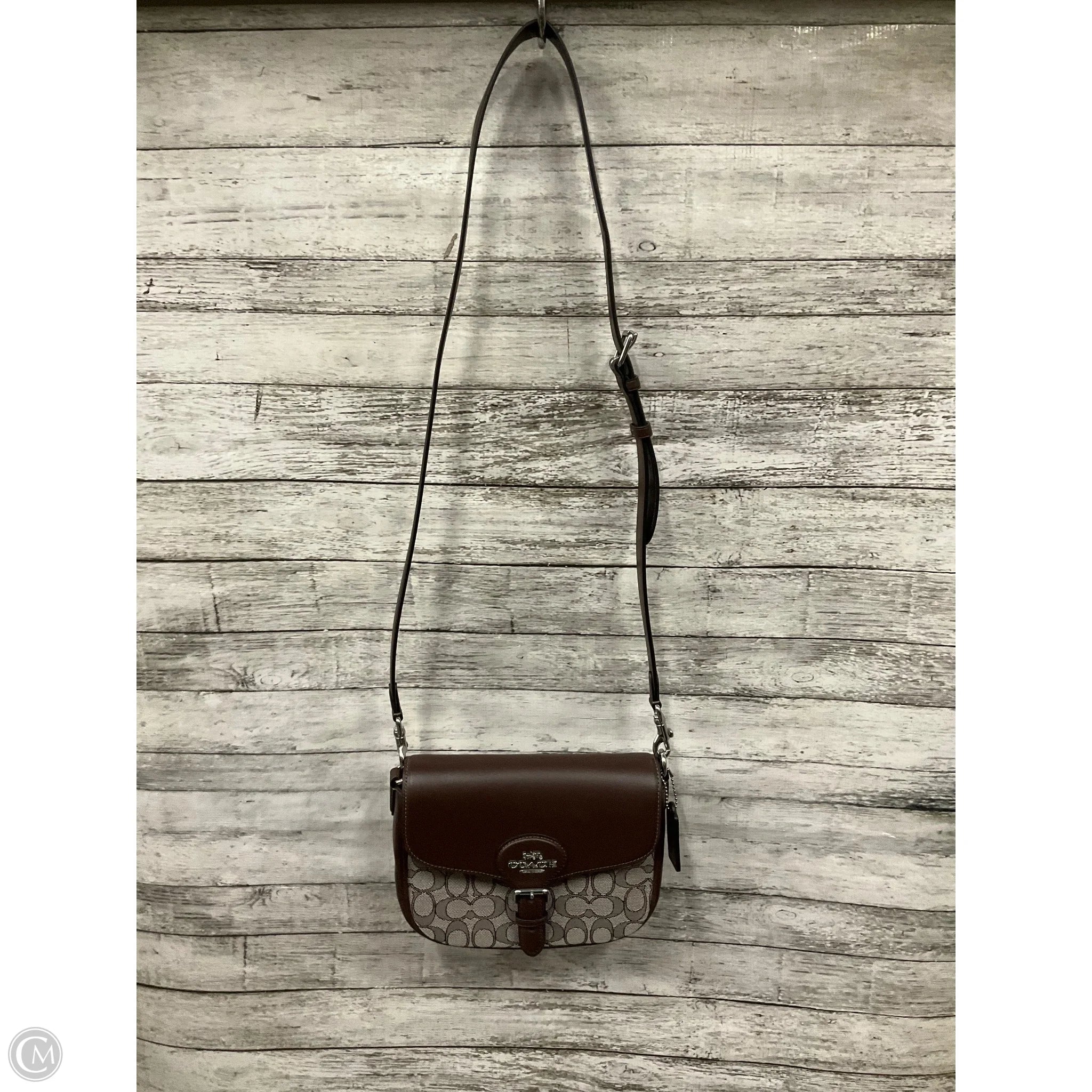 Crossbody Designer By Coach, Size: Small