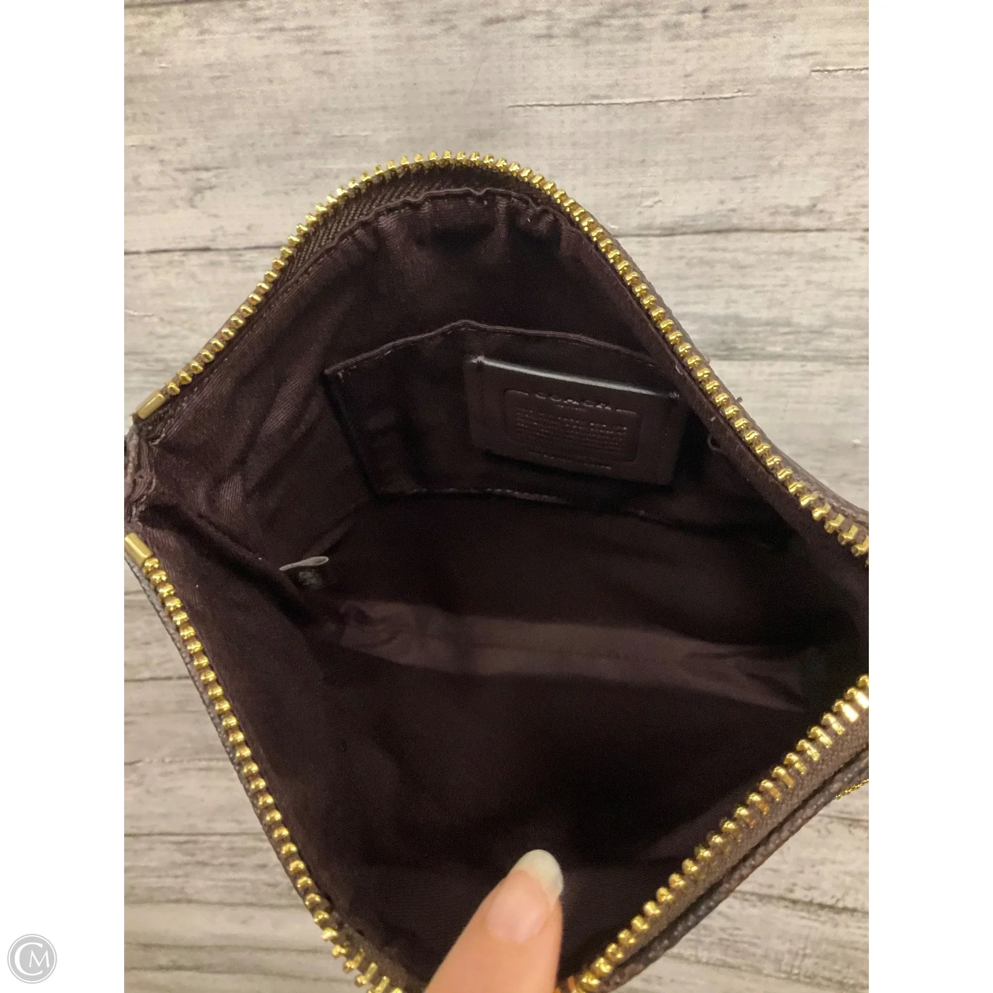 Crossbody Designer By Coach, Size: Medium