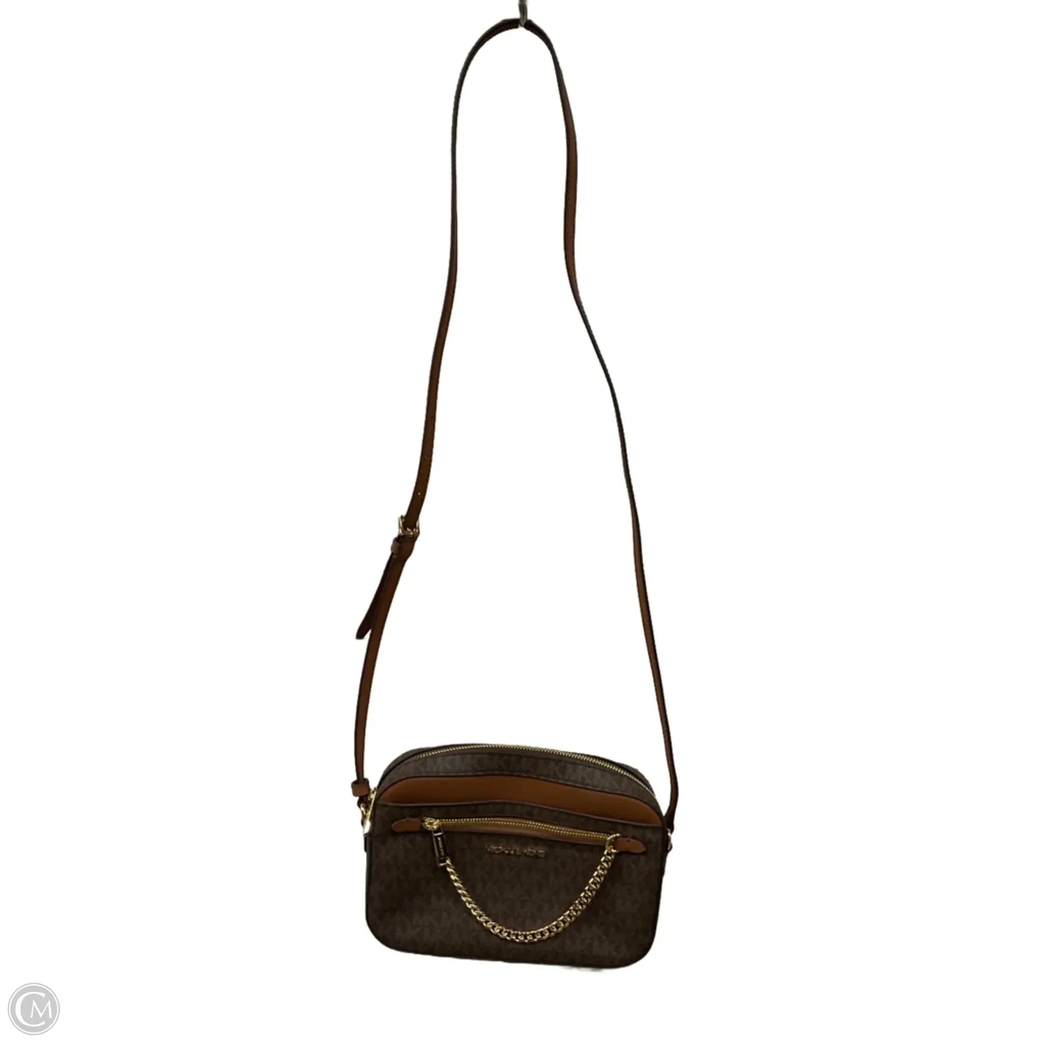 Crossbody Designer By Michael Kors, Size: Medium