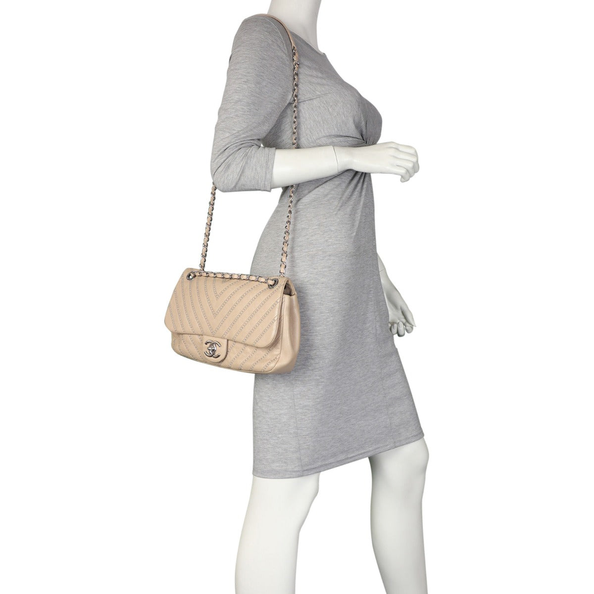 Chanel Stud Wars Chevron Flap Bag | 24 Series