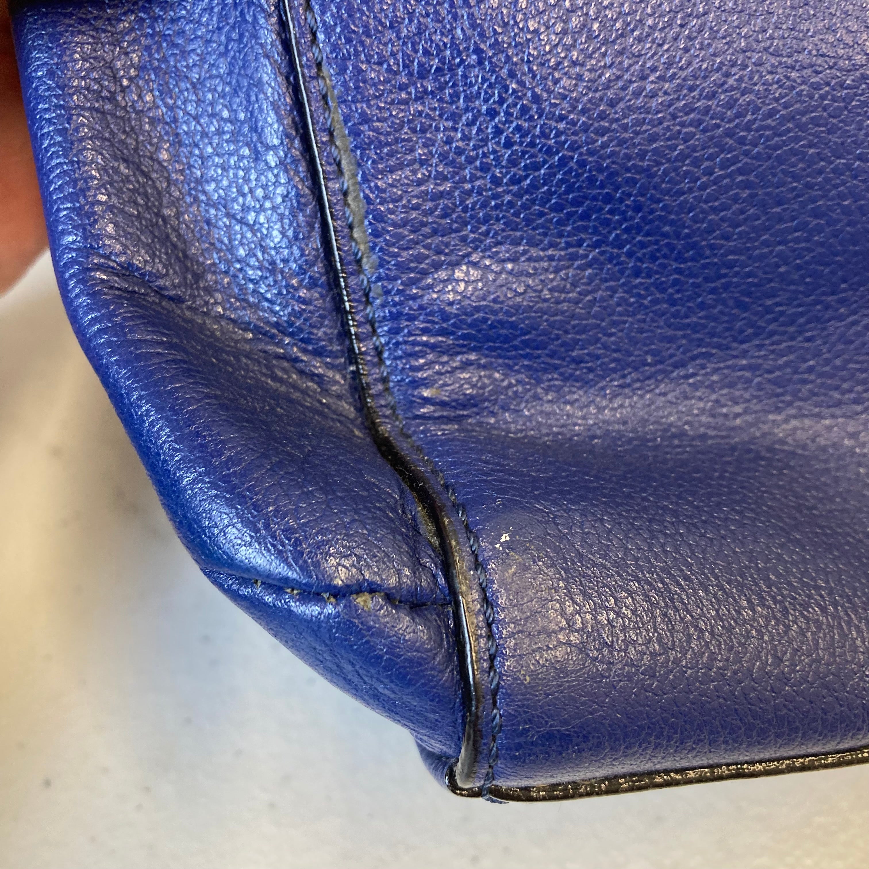 Handbag Designer By Kate Spade In Blue, Size:Medium