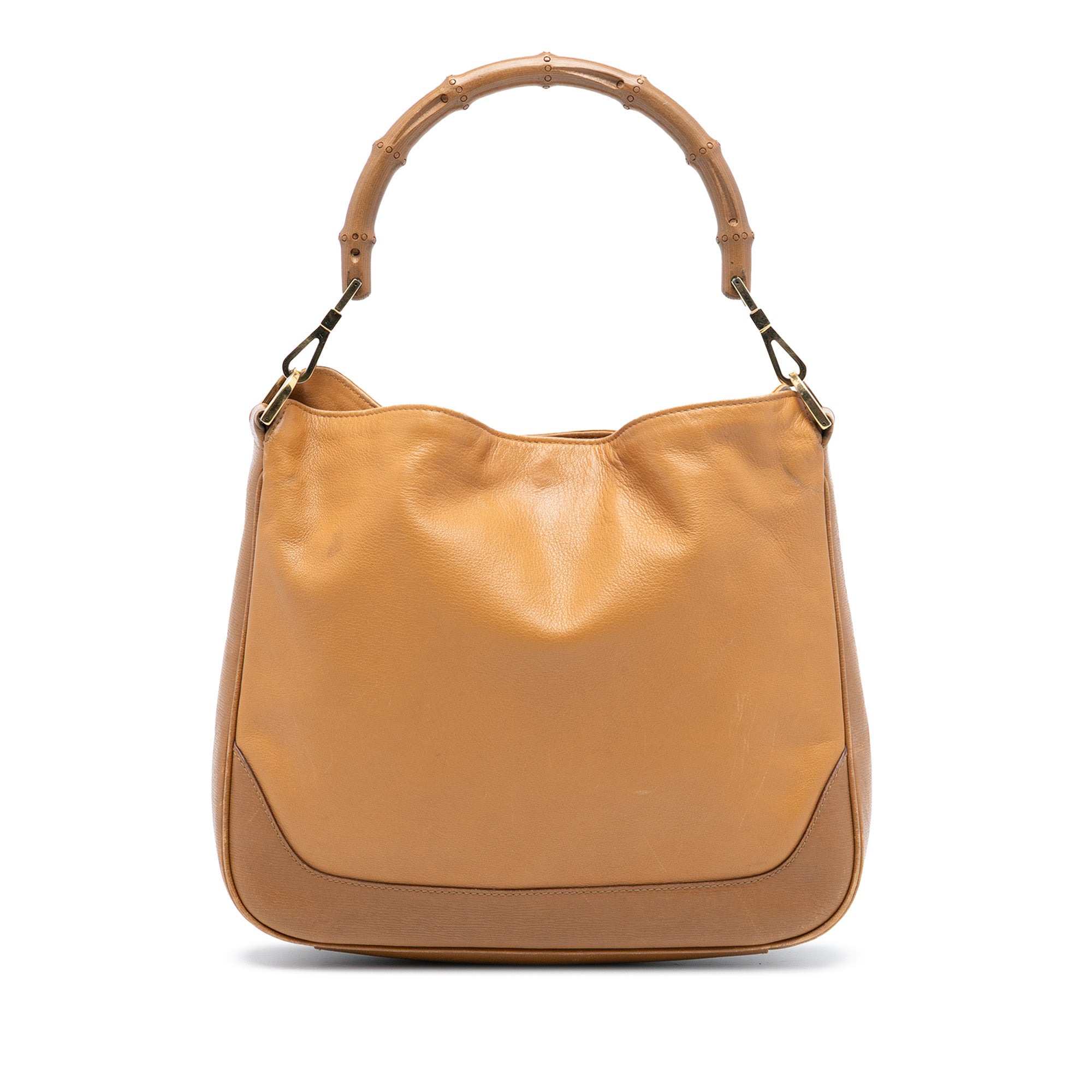 Diana Bamboo Shoulder Bag Leather Medium