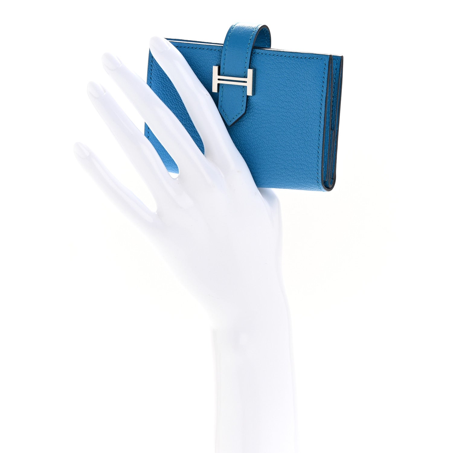 Chevre Mysore Mini Bearn Wallet Bleu Frida